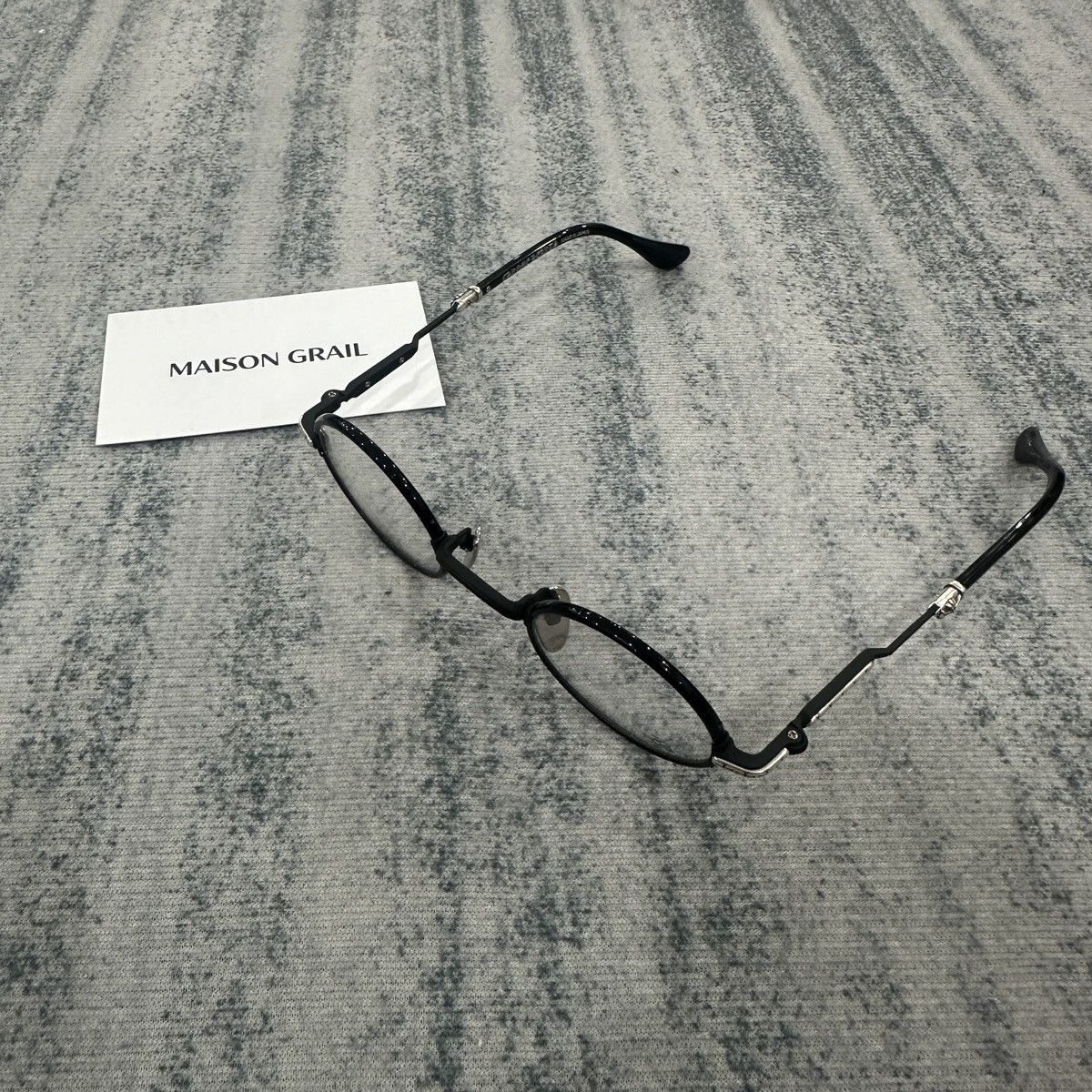 Chrome Hearts CHROME HEARTS EDITH F. BLACK/MATTE BLACK EYEGLASSES Size ONE SIZE - 2 Thumbnail