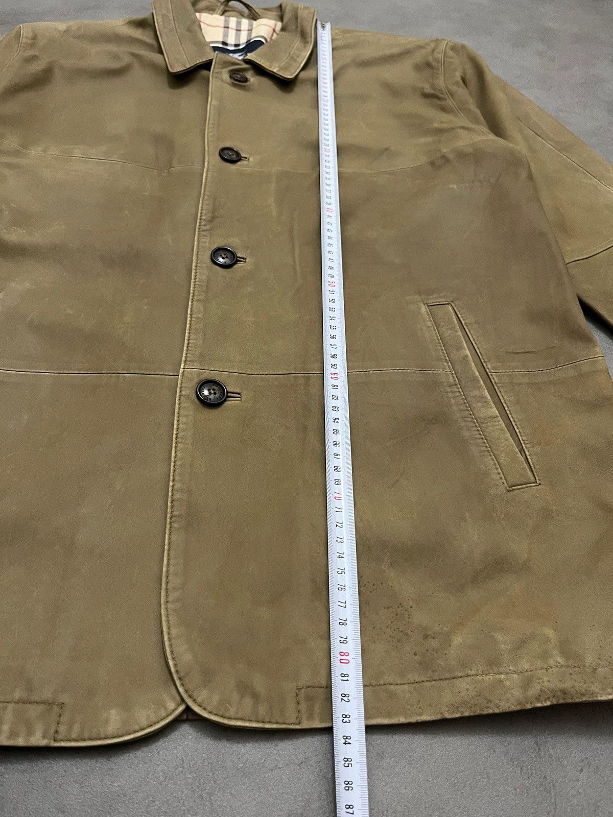 Burberry Vintage BURBERRY leather jacket Size US M / EU 48-50 / 2 - 12 Thumbnail
