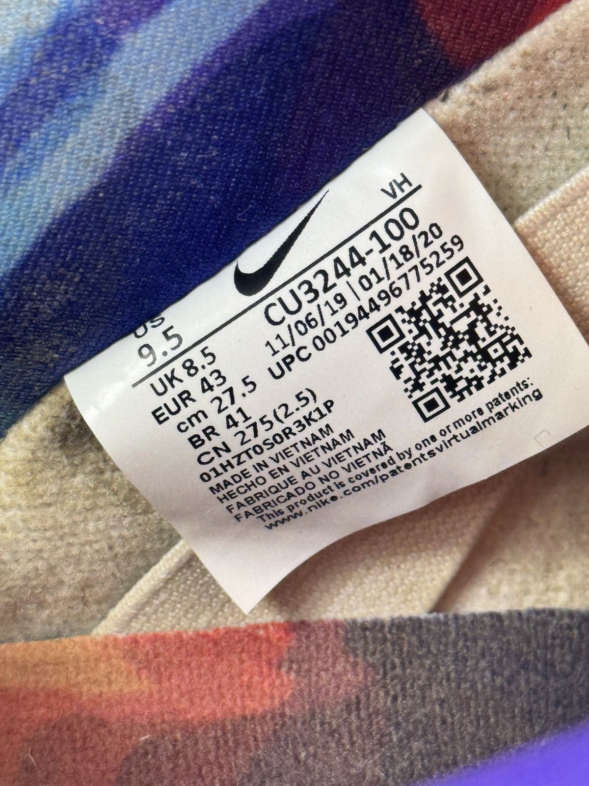 Nike x BEN & JERRY’S CHUNKY DUNKY LOW TOP SNEAKERS Size US 9.5 / EU 42-43 - 9 Thumbnail