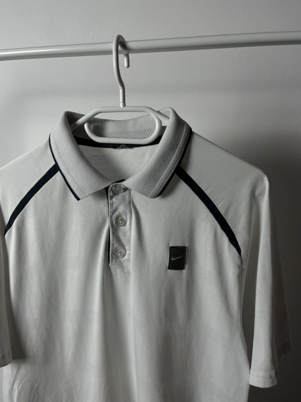 Nike × Vintage Vintage Nike Retro Tennis Golf Polo T shirt Tee Size US XL / EU 56 / 4 - 2 Thumbnail