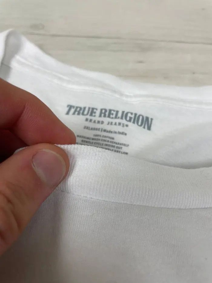 True Religion True Religion Multi Logo History T Shirt Japan Y2K Size US XXL / EU 58 / 5 - 9 Thumbnail