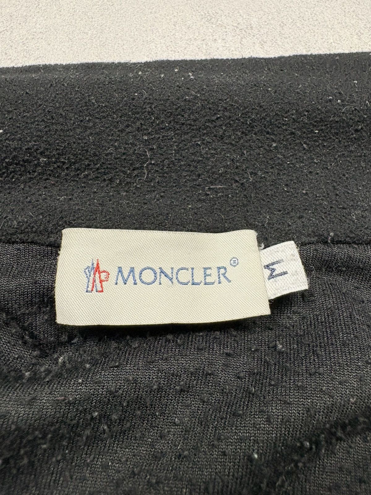 Moncler Vintage Moncler Black Full Zip Fleece Jacket High Neck Size M / US 6-8 / IT 42-44 - 11 Thumbnail
