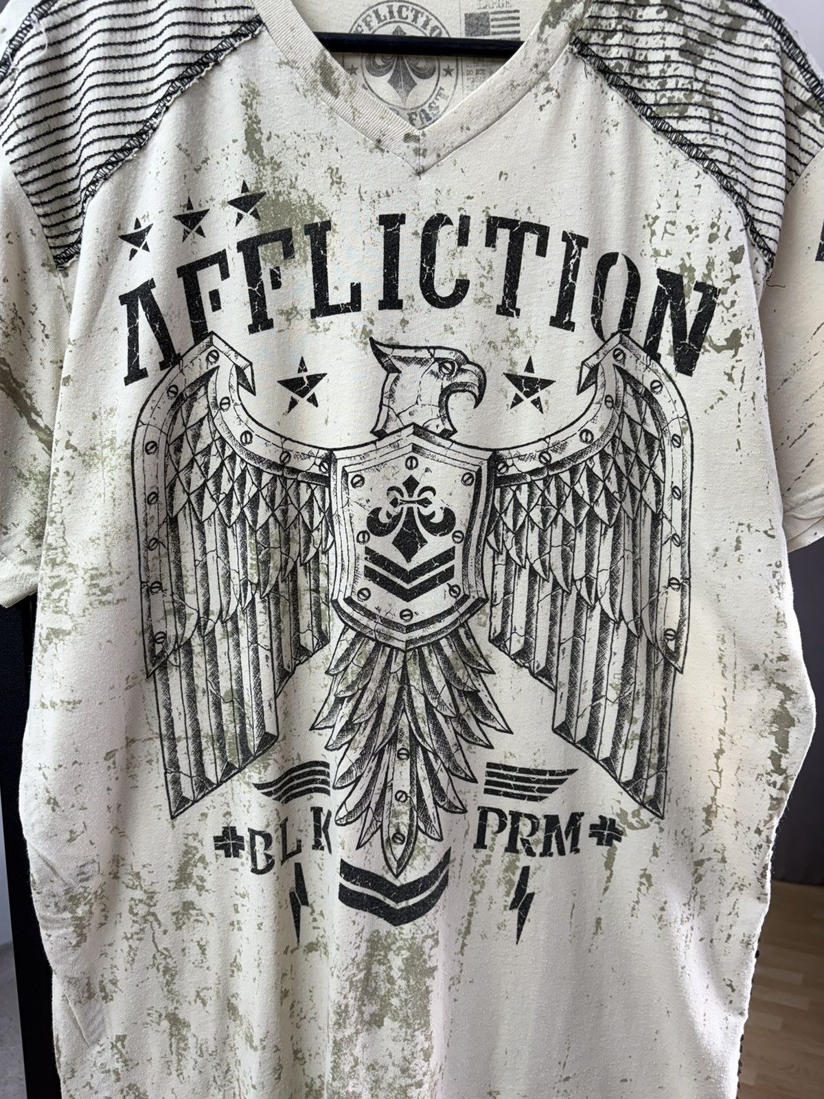 Affliction Affliction Skull Tee Y2K Archive MMA Era Graphic T-shirt Size US XL / EU 56 / 4 - 4 Thumbnail