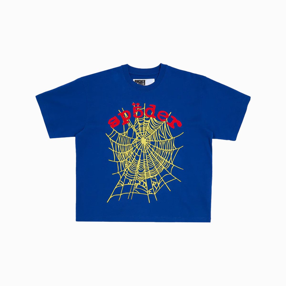 Spider Worldwide Sp5der Worldwide OG Logo V2 HW Tee Navy Medium 