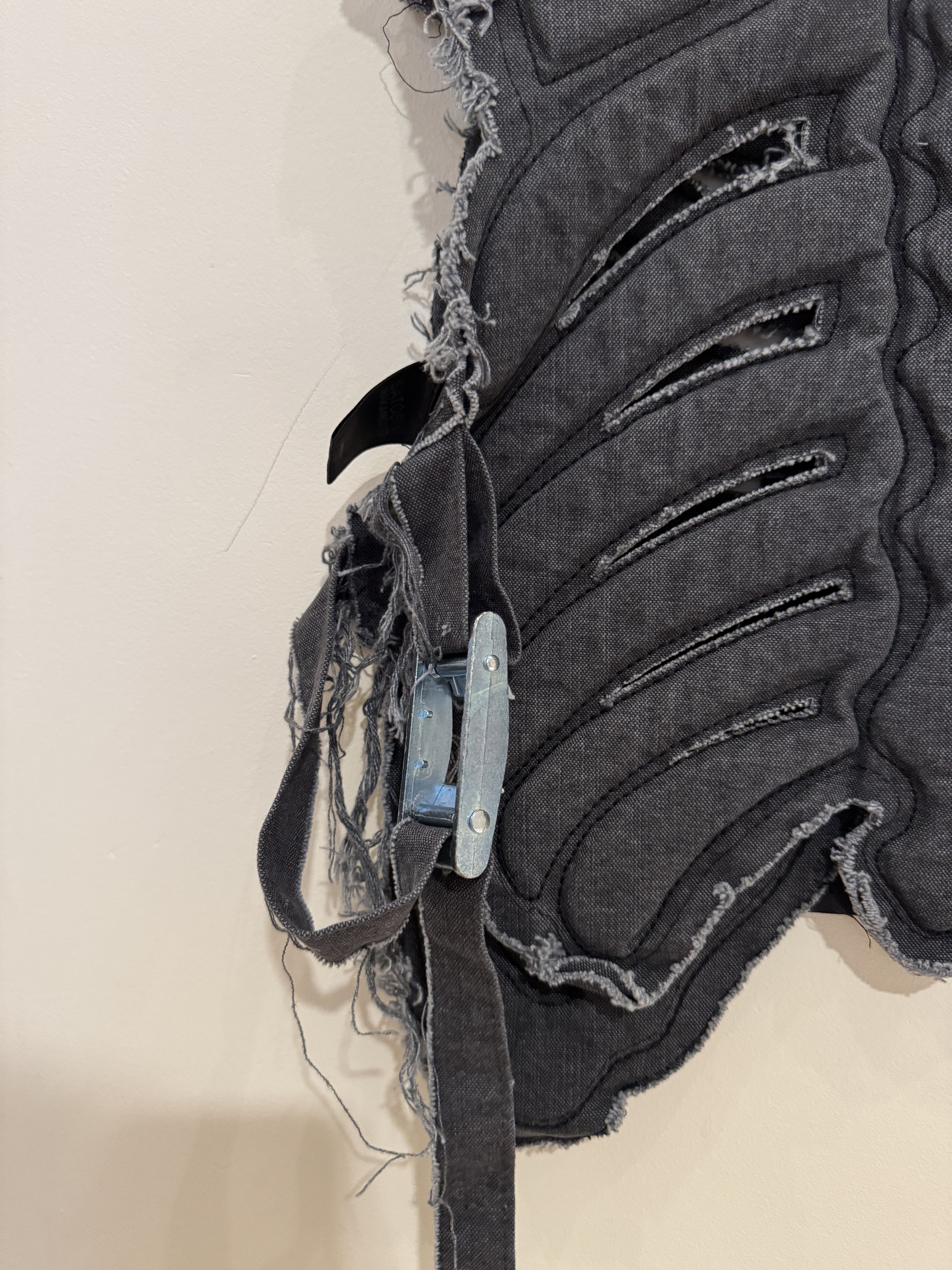 Satoshi Nakamoto SATOSHI NAKAMOTO SKELETON VEST (BLACK) BRAND NEW MSRP $1,500 Size US L / EU 52-54 / 3 - 3 Thumbnail