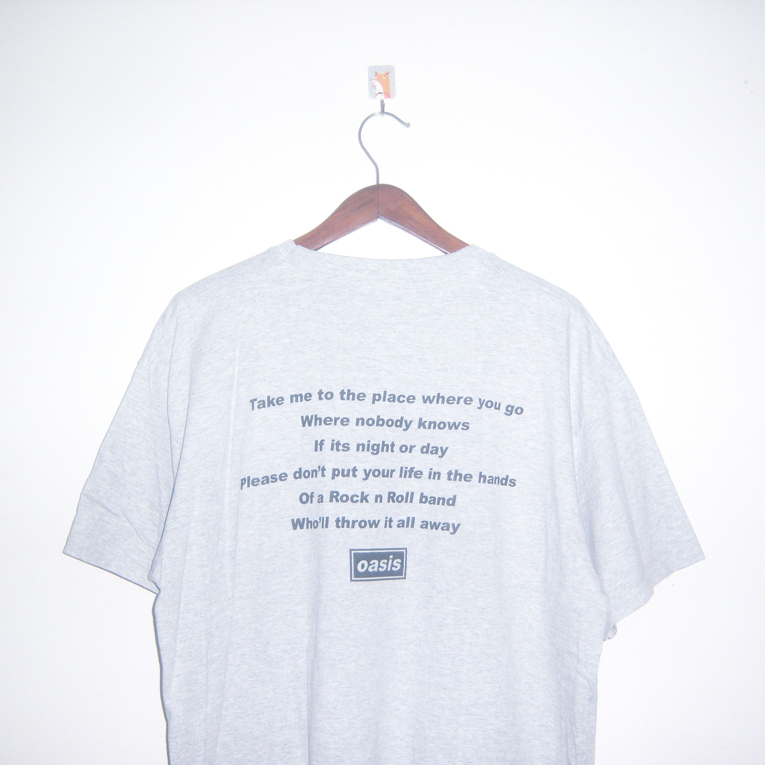 Band Tees × Fruit Of The Loom Oasis - Dont look back in Anger Band Tees Size US XL / EU 56 / 4 - 6 Thumbnail