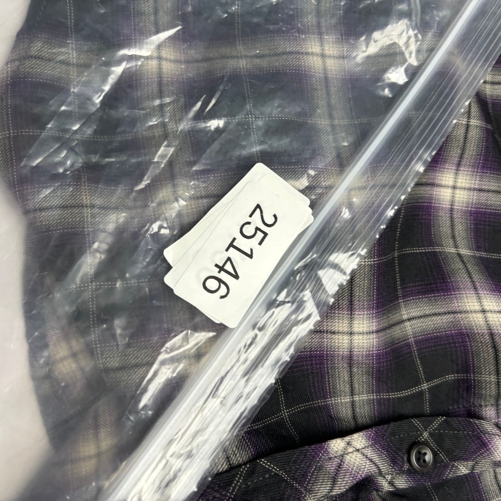 junhashimoto Junhashimoto Wrinkle Check Wool Blend Button Up Shirt Mens 2 Size US M / EU 48-50 / 2 - 10 Thumbnail
