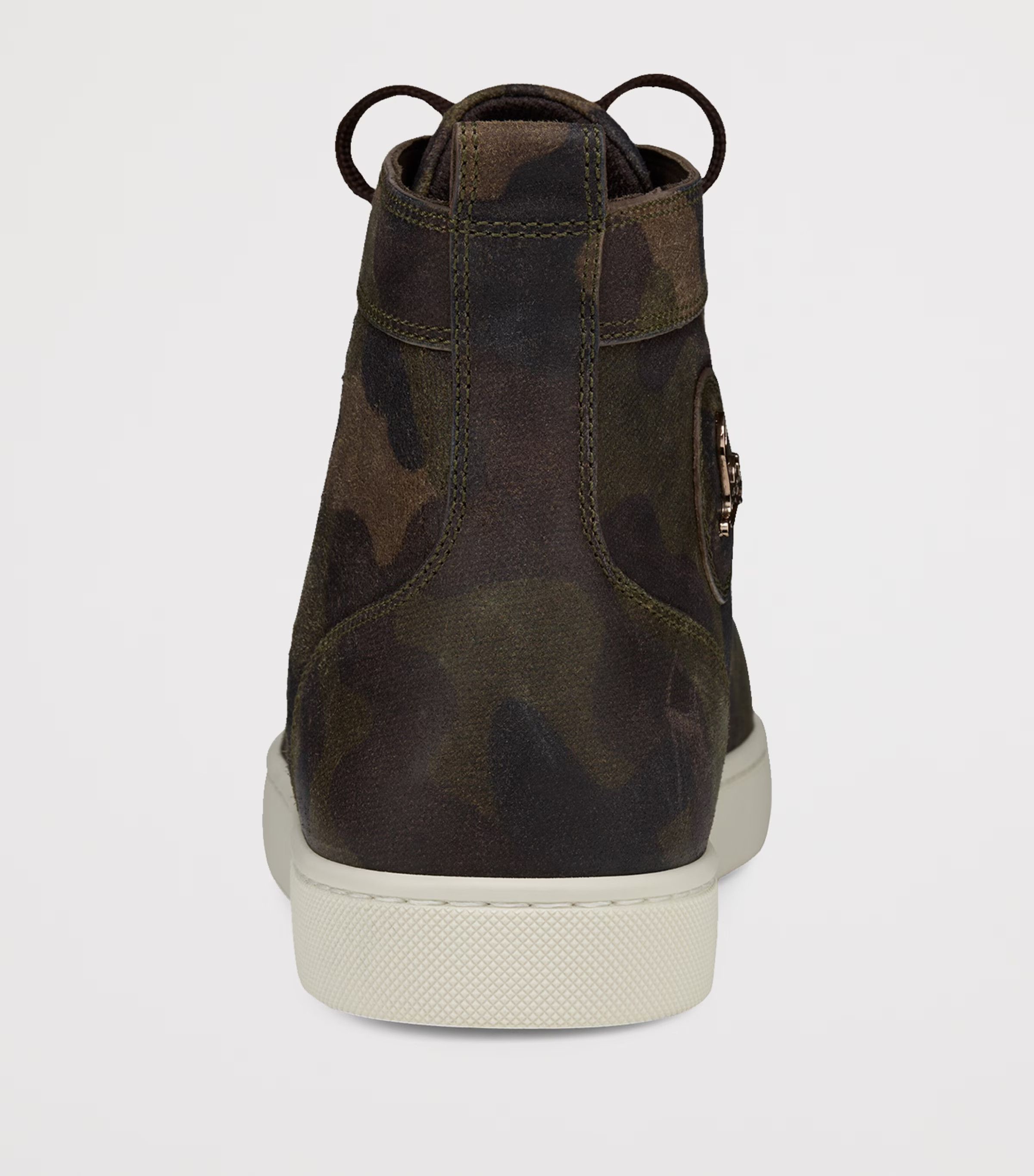 Christian Louboutin Mens Louis Flat Crosta Camouflage High Top Sneaker 48.5 15.5 Size US 15 / EU 48 - 14 Thumbnail