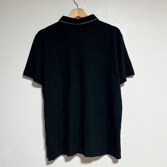 Calvin Klein Calvin Klein Black Polo Shirt - Body Fit - Men’s Size L Size US L / EU 52-54 / 3 - 2 Thumbnail
