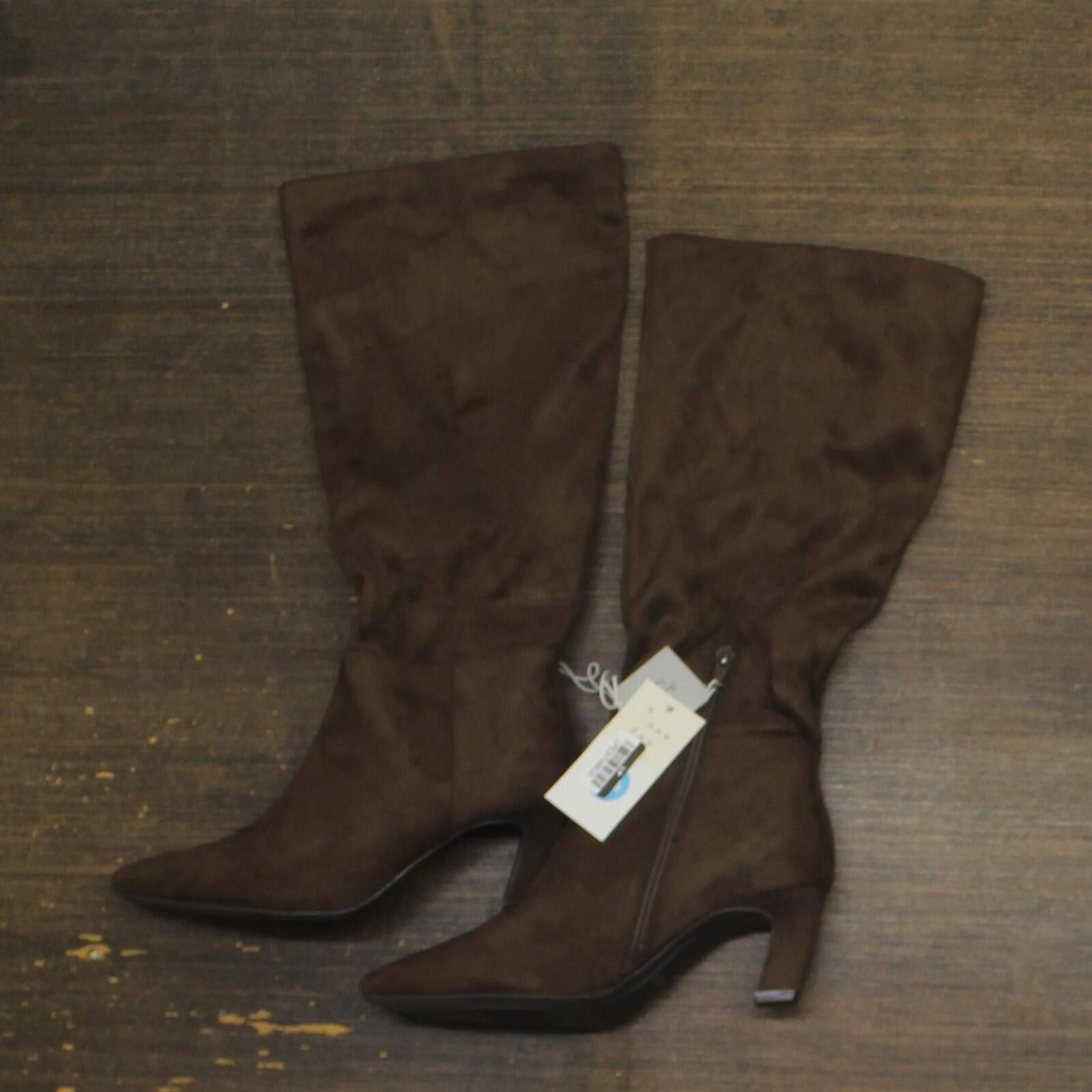 Other Nwt A New Day Tall Dress Boots 88375201 Dark Brown 7.5m Size US 7.5 / IT 37.5 - 1 Thumbnail