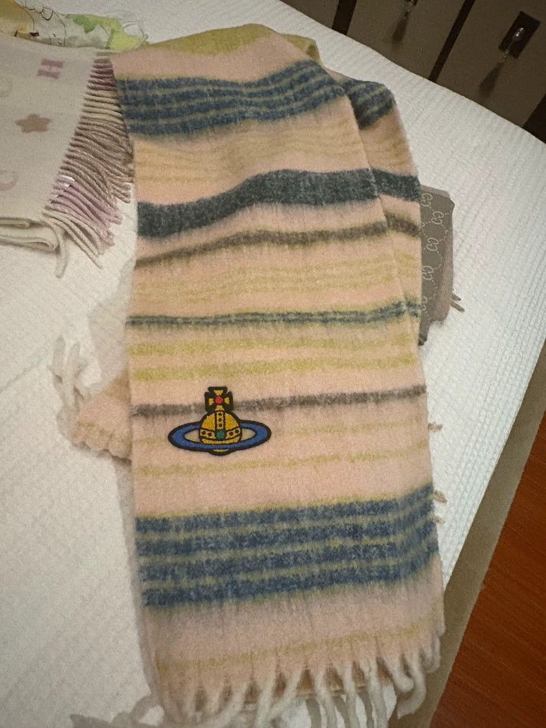 Vivienne Westwood Vivienne Westwood CHUNKY MULTI STRIPE pattern embroidered Size ONE SIZE - 1 Thumbnail