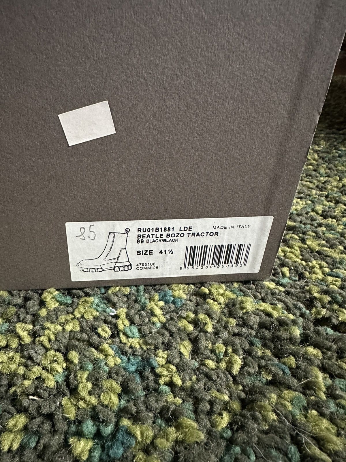 Rick Owens Rick Owens tractor boots Size US 8 / EU 41 - 8 Thumbnail