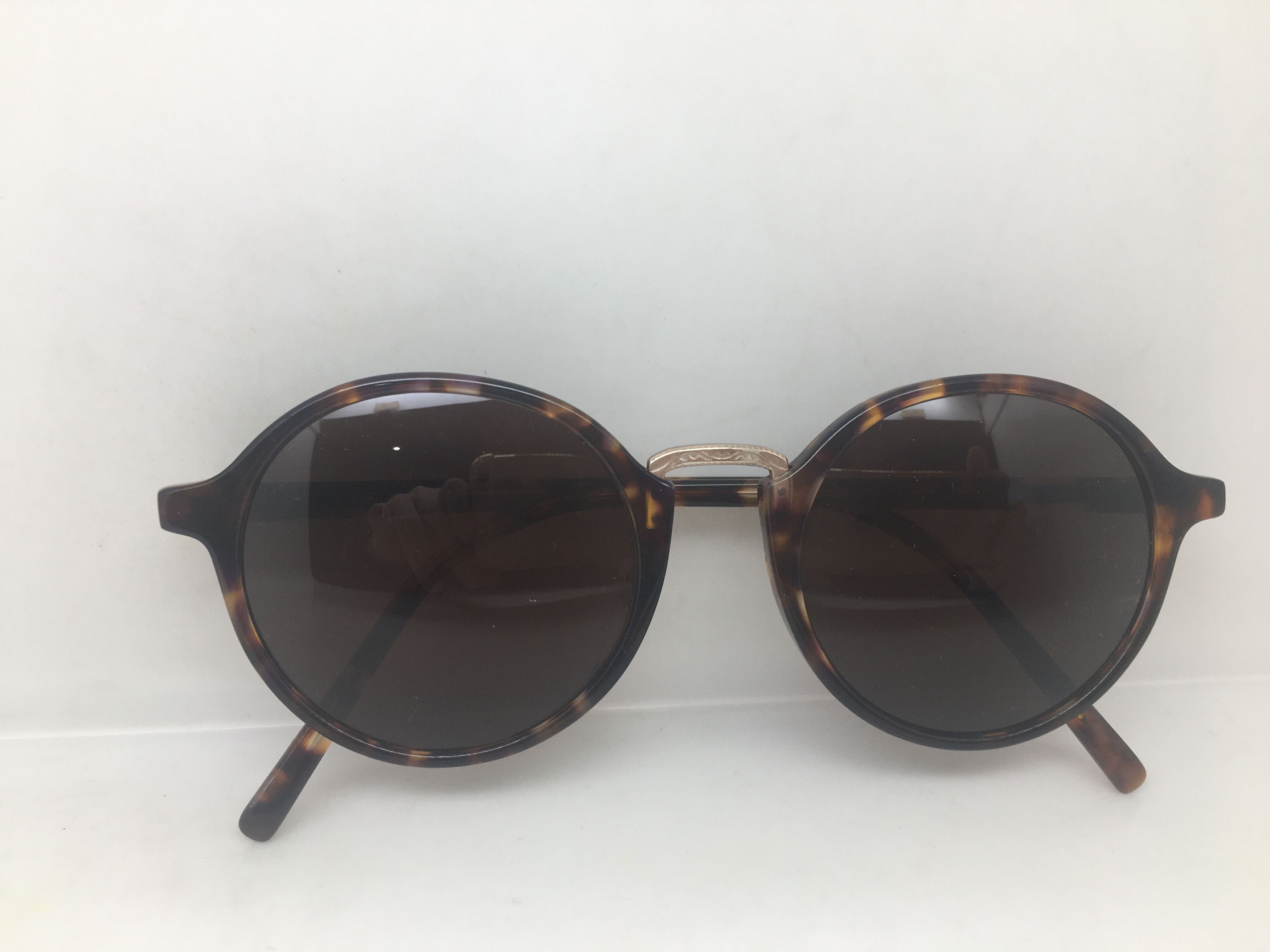 Vintage Handmade EGG Round Sunglasses Frame IVY LEAGUE Size ONE SIZE - 8 Thumbnail