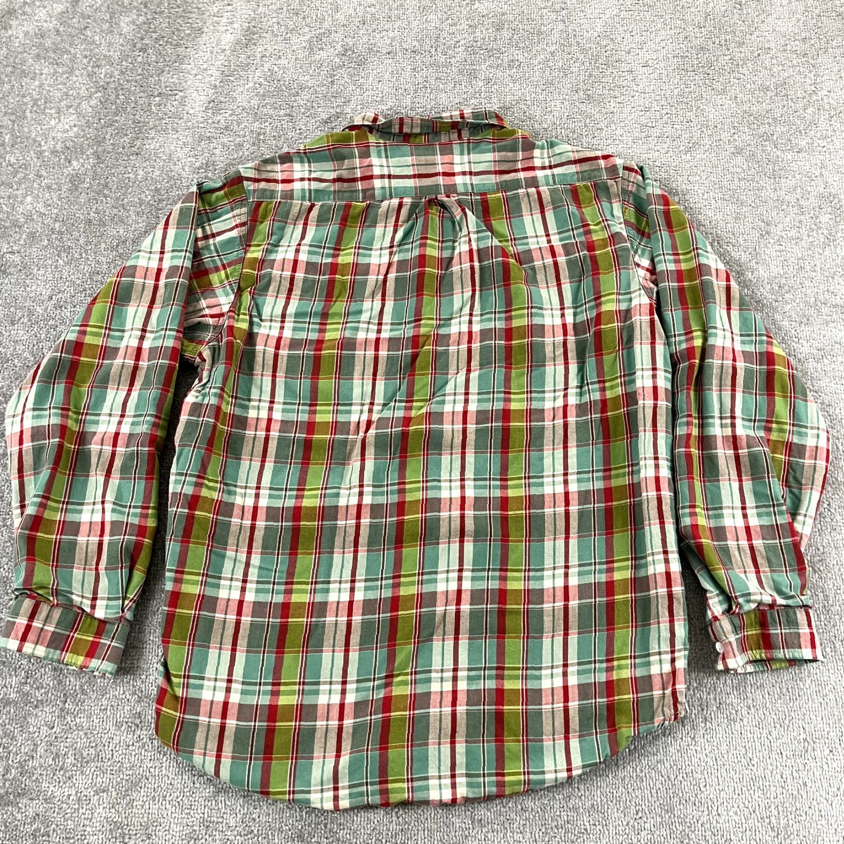 Carbon2Cobalt CARBON 2 COBALT Shirt Mens Large Multicolor Plaid Lined Flannel Button Up L/S Size US L / EU 52-54 / 3 - 7 Thumbnail