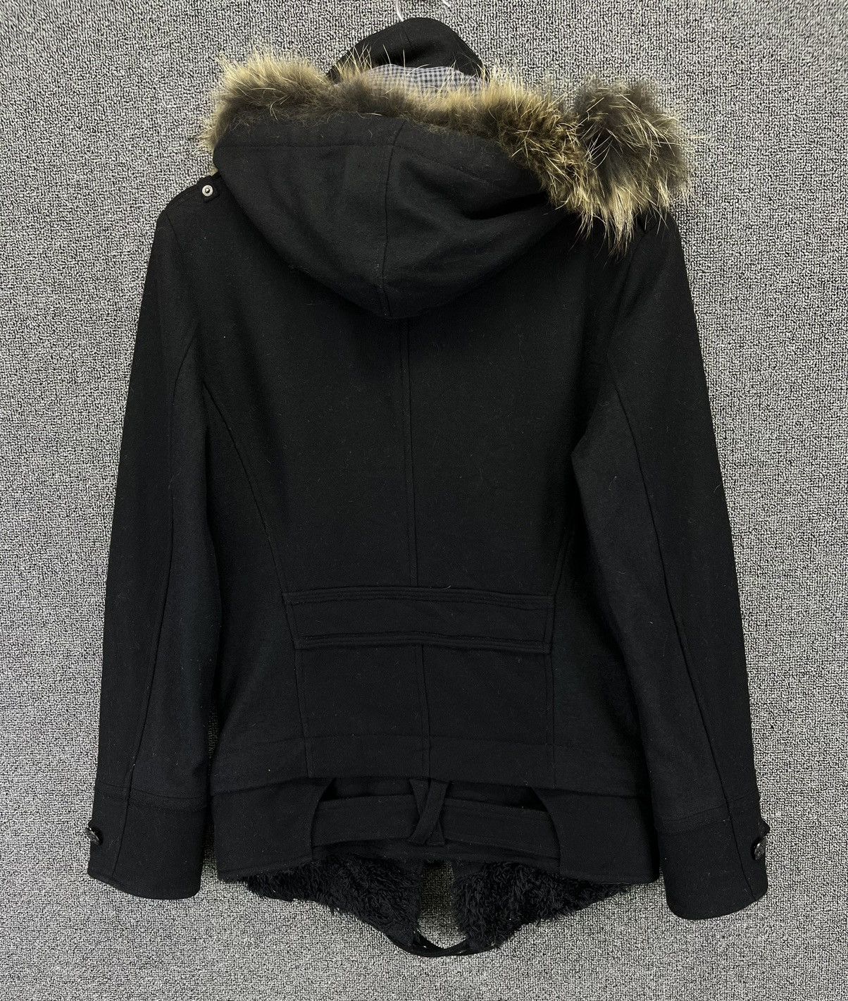 PPFM Vintage PPFM Fur Hoodie Punk Style Wool Jacket Size US S / EU 44-46 / 1 - 11 Thumbnail
