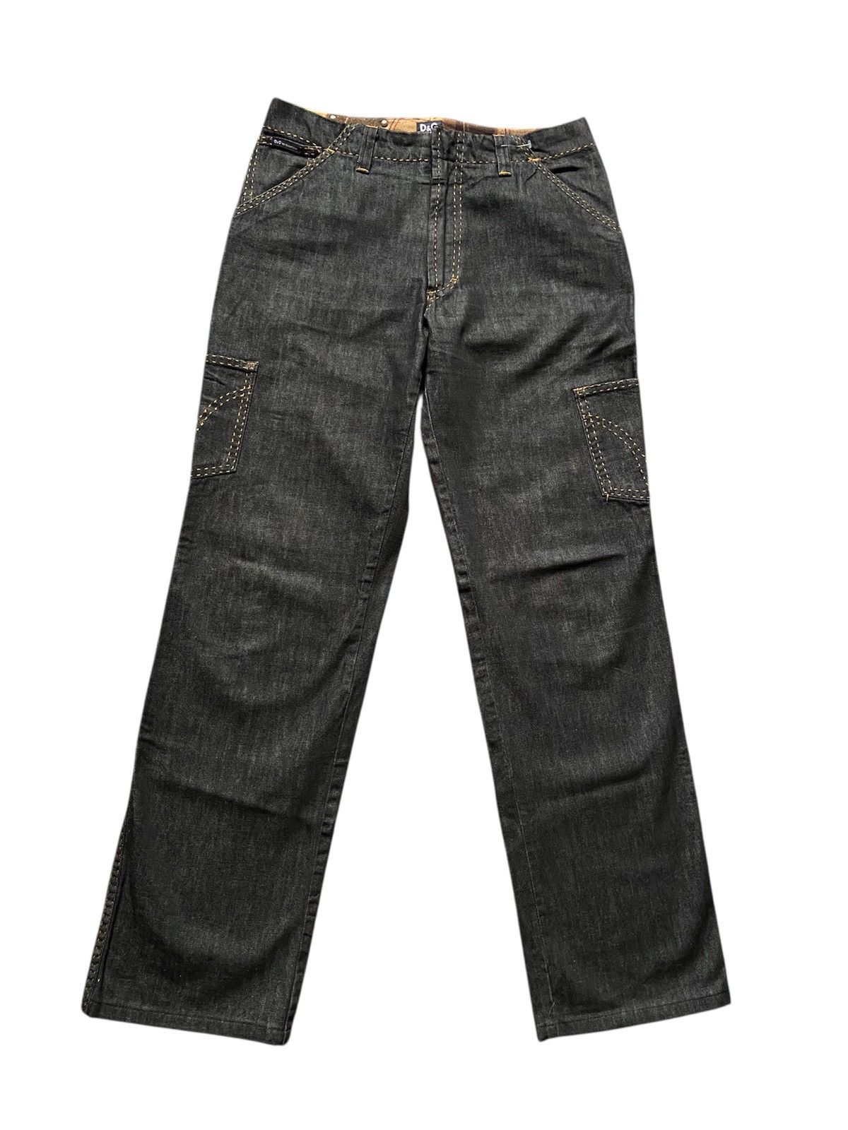 Dolce & Gabbana Dolce & Gabbana baggy jeans rap cargo Size US 34 / EU 50 - 2 Thumbnail