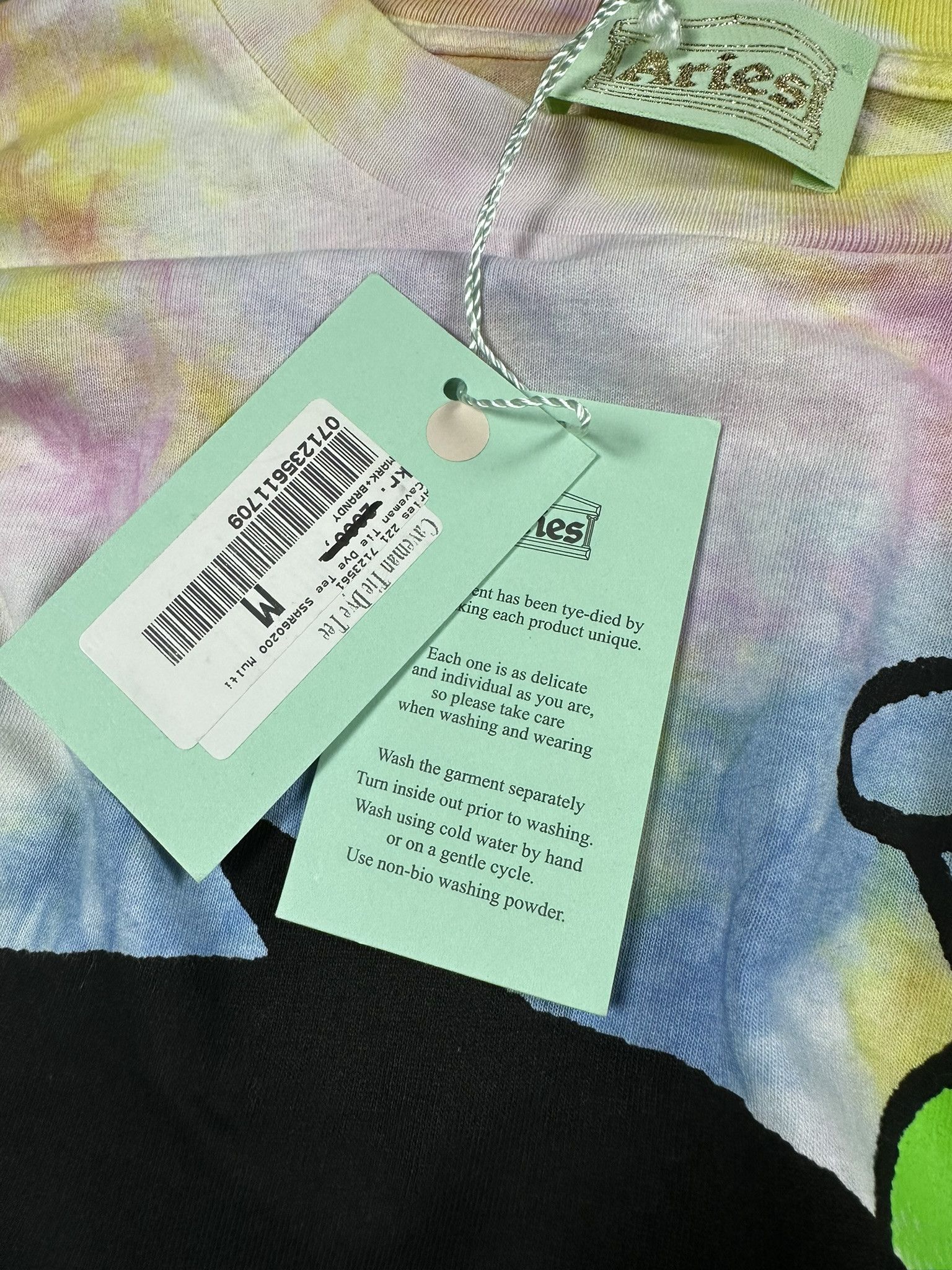 Aries Aries Tie Dye Caveman T-shirt Size US M / EU 48-50 / 2 - 7 Thumbnail