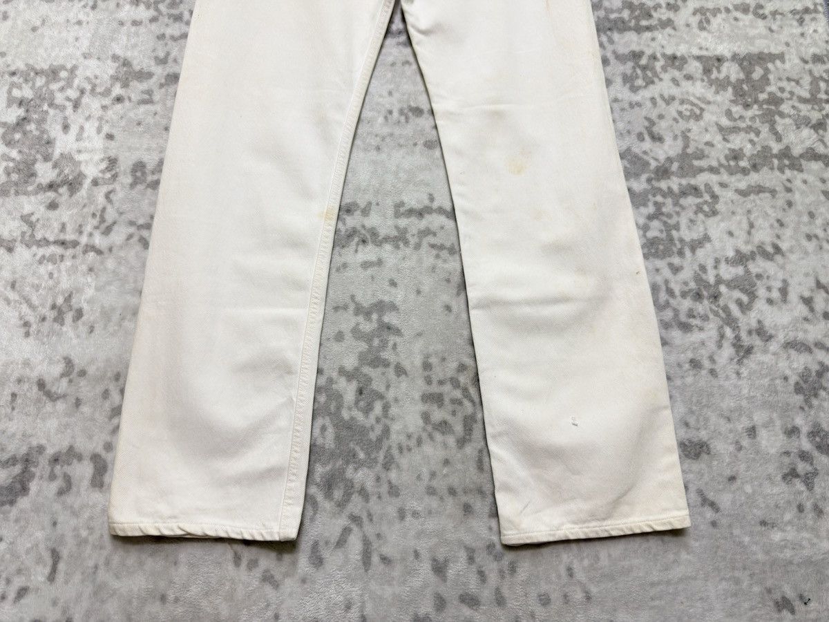 Levi's Vintage 80s LEVI'S 501 White Single R Denim Jeans Size US 30 / EU 46 - 13 Thumbnail