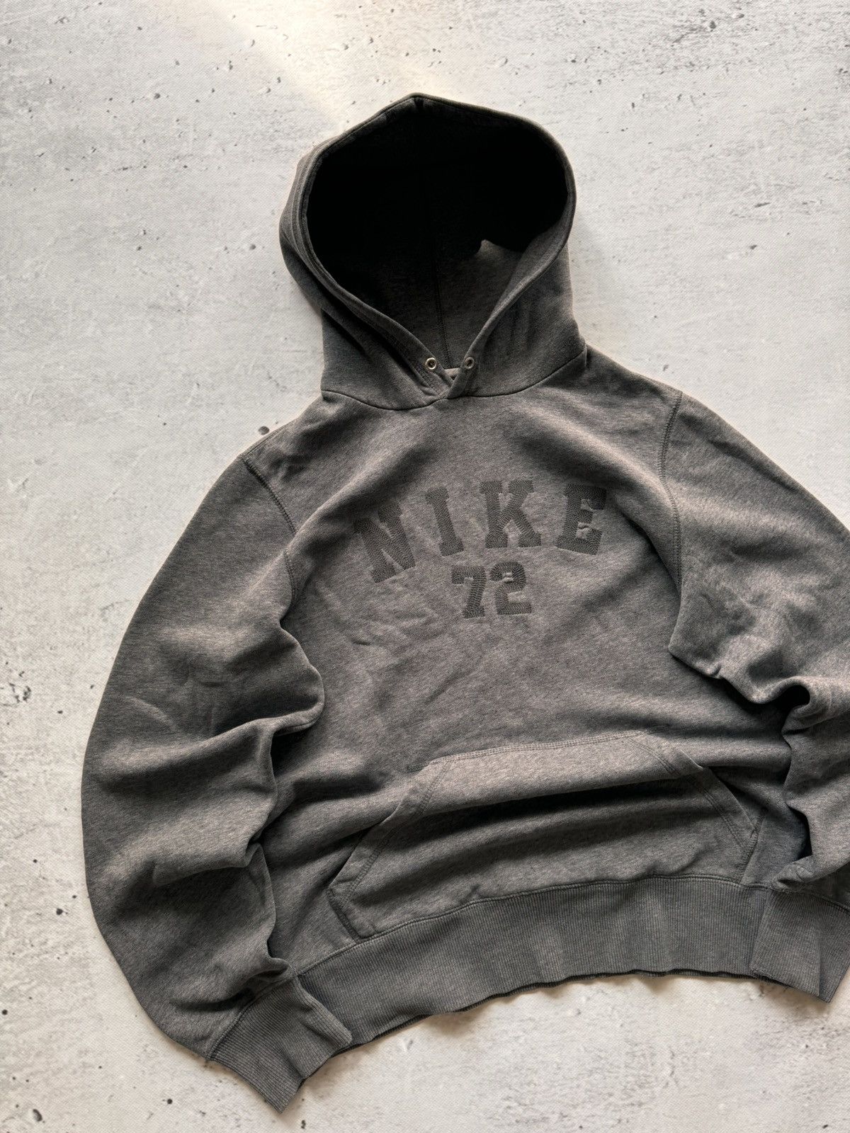 Nike × Vintage NIKE VINTAGE CENTER LOGO OVERSIZE BOXY HOODIE Size US S / EU 44-46 / 1 - 2 Thumbnail