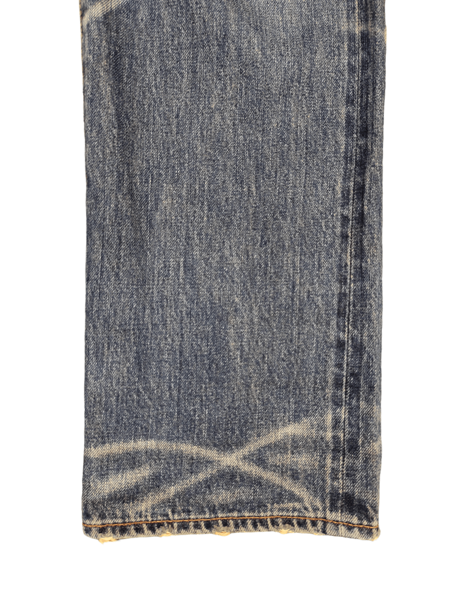 GOA Vintage GOA Clawmark Distress Selvedge Denim Jeans Size US 32 / EU 48 - 9 Thumbnail
