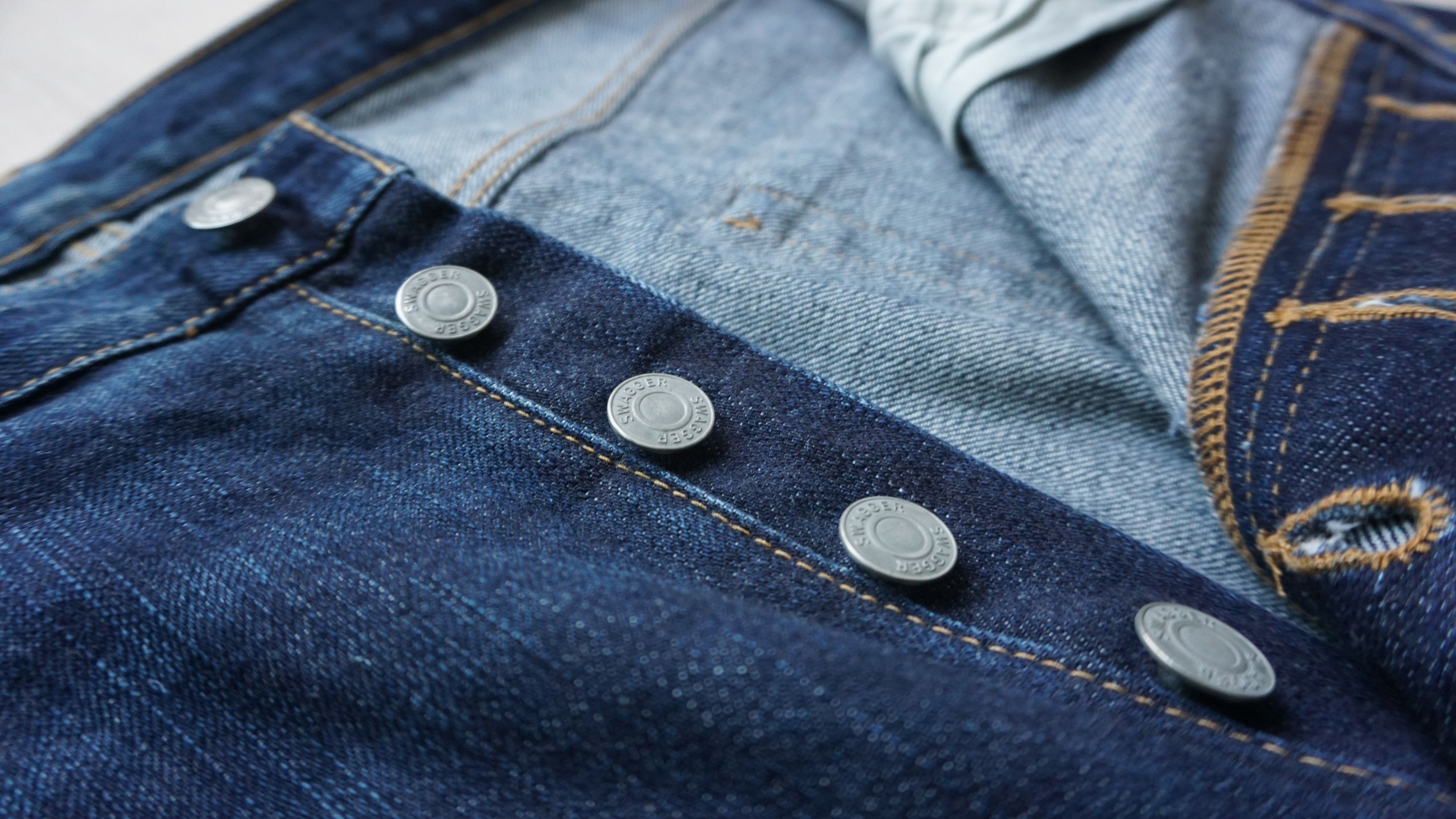 Swagger SWAGGER Selvedge Jeans W38 x L33 00s Ura-harajuku Rare! Size US 38 / EU 54 - 13 Thumbnail
