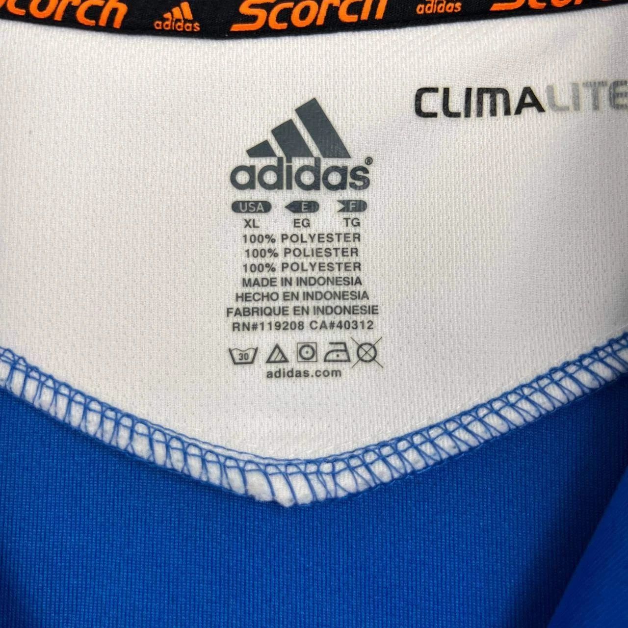 Adidas UCLA Bruins Shirt Men XL Climalite Pullover Quarter Zip Size US XL / EU 56 / 4 - 3 Thumbnail
