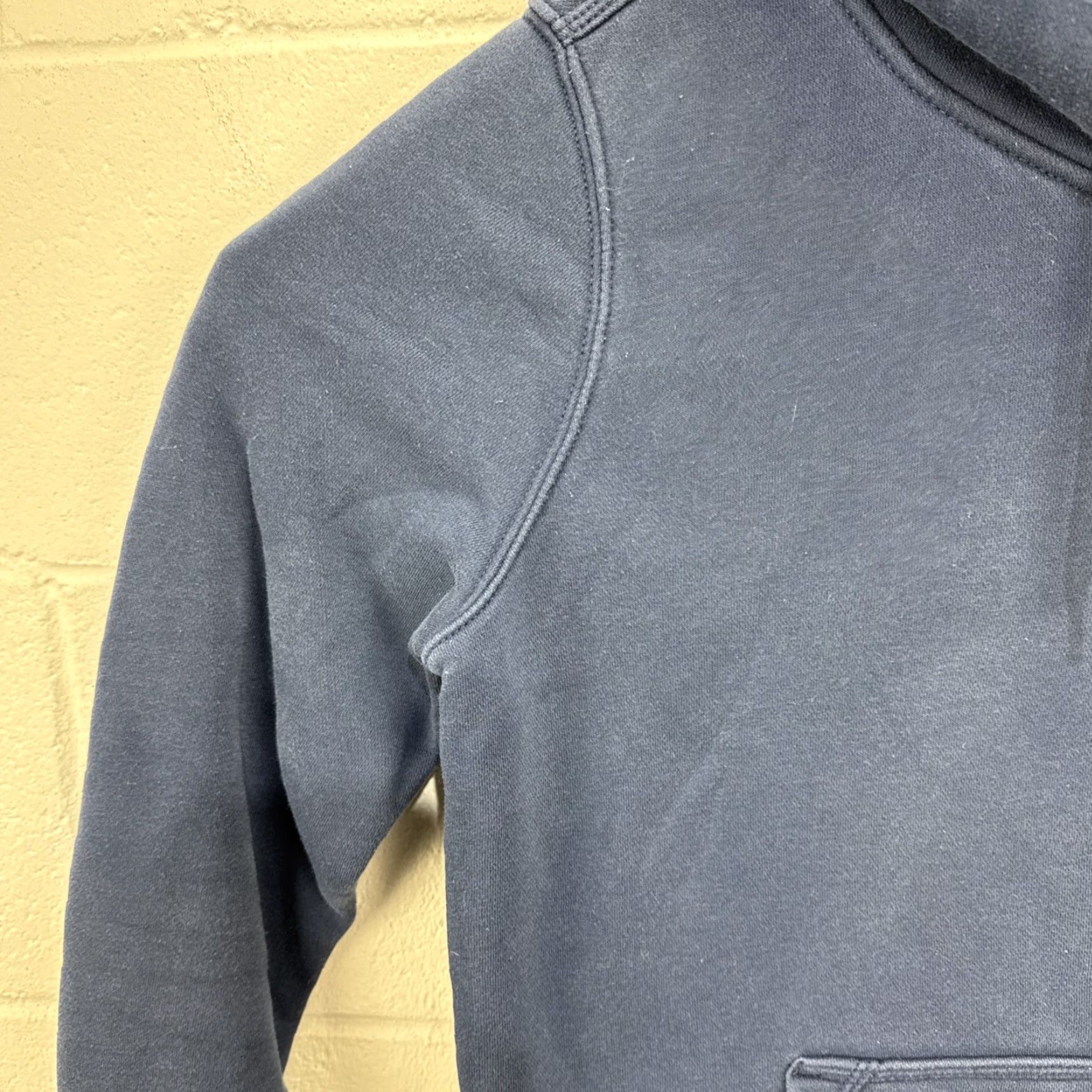 Carhartt Carhartt Women’s Hoodie Pullover Navy Blue Logo Fleece Medium Size M / US 6-8 / IT 42-44 - 4 Thumbnail
