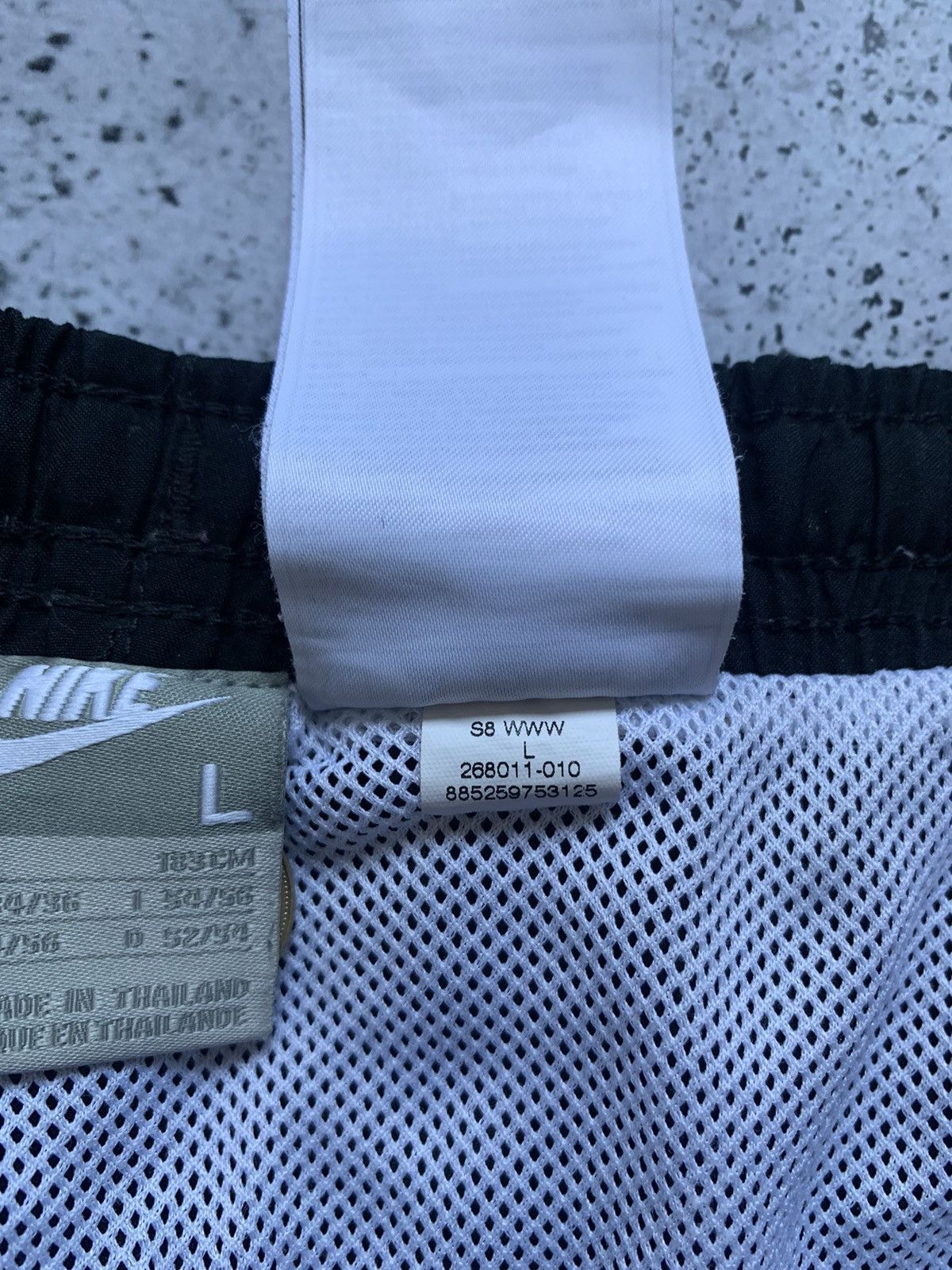 Vintage Nike Drill Shorts Small Swoosh USA Y2K TN ACG