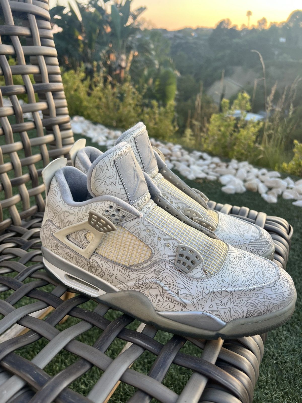 Jordan Brand Jordan 4 Laser Retro 30th Anniversary Size US 11 / EU 44 - 1 Thumbnail
