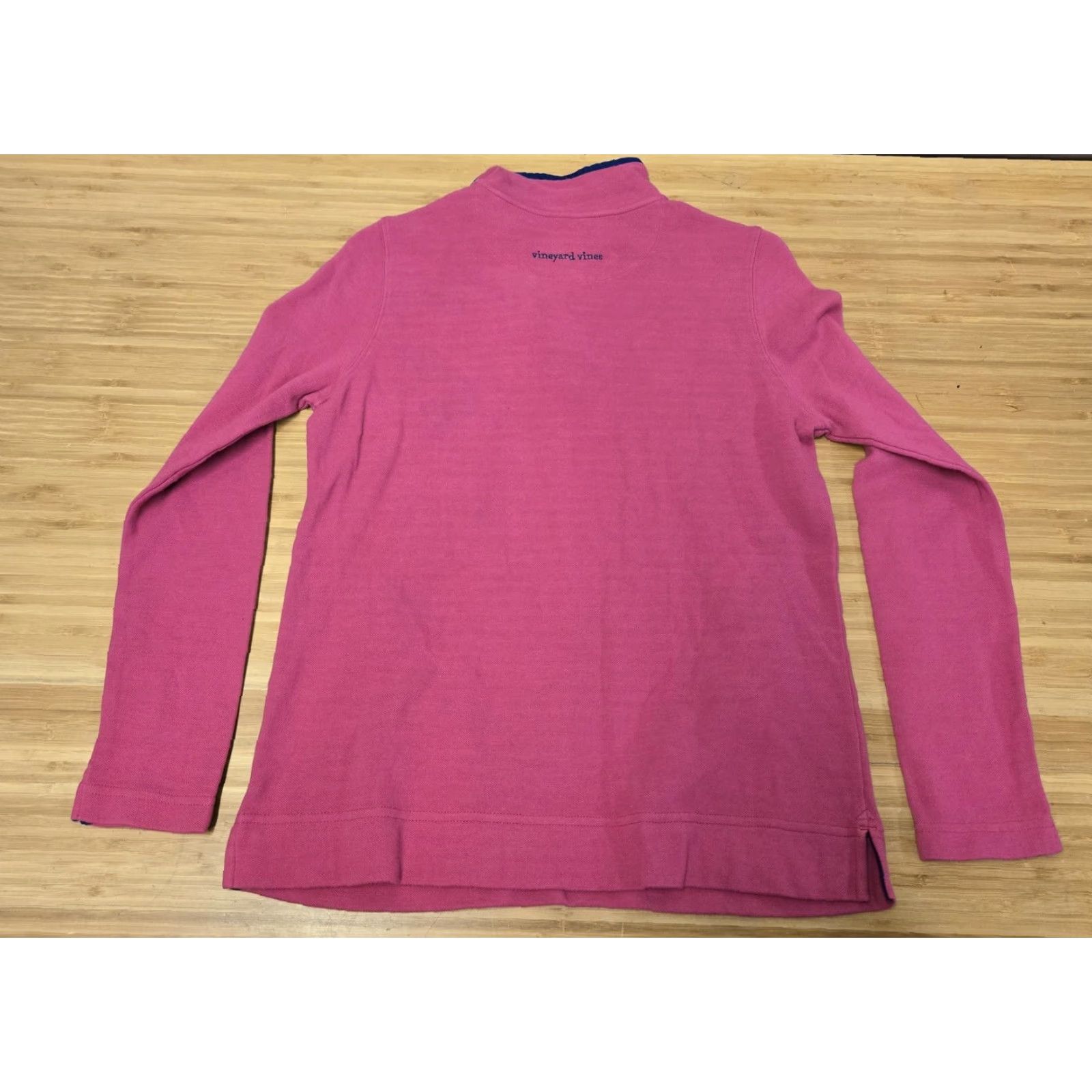 Vineyard Vines VINEYARD VINES Pullover Womens XS Pink Performance Quarter Zip Whale Logo Top Size XS / US 0-2 / IT 36-38 - 5 Thumbnail