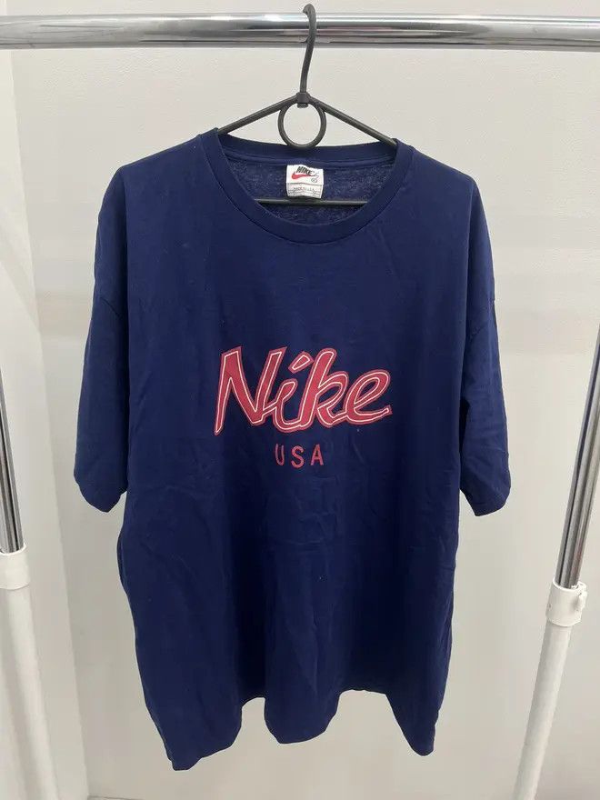 Nike Vintage 90’s Nike T-Shirt Tee Size US XL / EU 56 / 4 - 1 Thumbnail