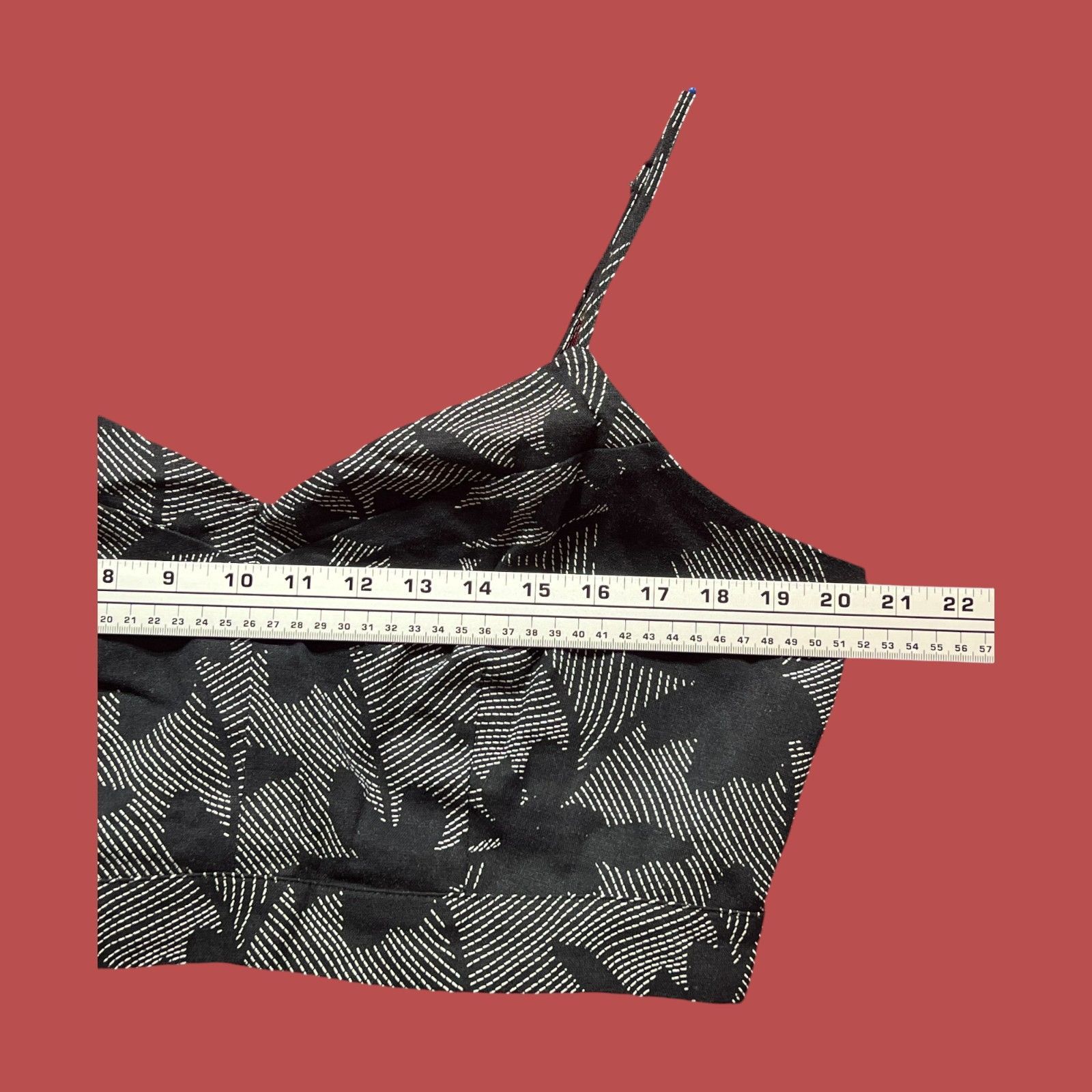 Other Universal Thread - Women's Strappy Crop Top - Black - Extra Size XL / US 12-14 / IT 48-50 - 5 Thumbnail