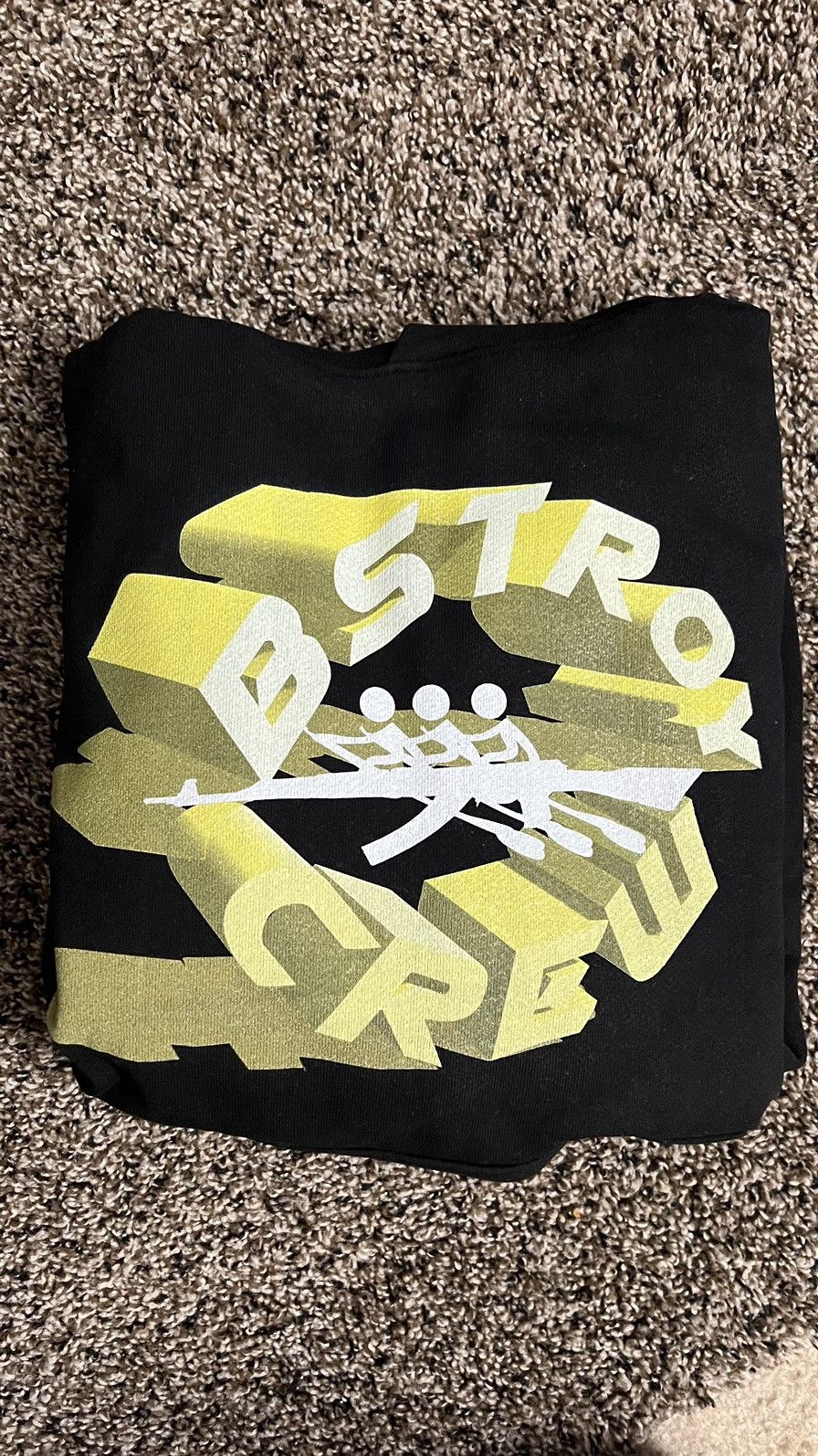 (B).Stroy (B).Rew Hoodie (Black) Size US M / EU 48-50 / 2 - 3 Thumbnail