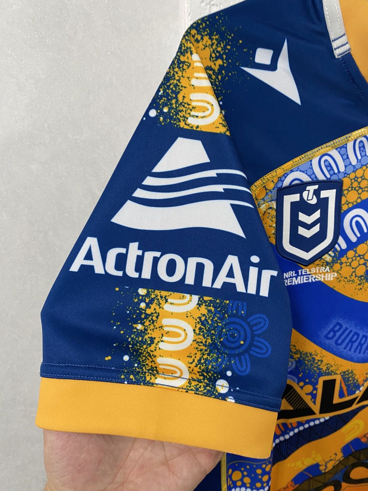Macron Macron Parramatta 2022 Rugby Jersey NRL Premiership Size: M Size US M / EU 48-50 / 2 - 8 Thumbnail