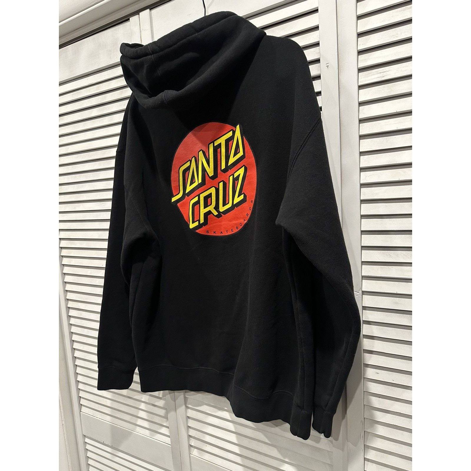 Santa Cruz Skateboards Classic Dot Pullover Hoodie Santa Cruz XL Black Size US XL / EU 56 / 4 - 10 Thumbnail
