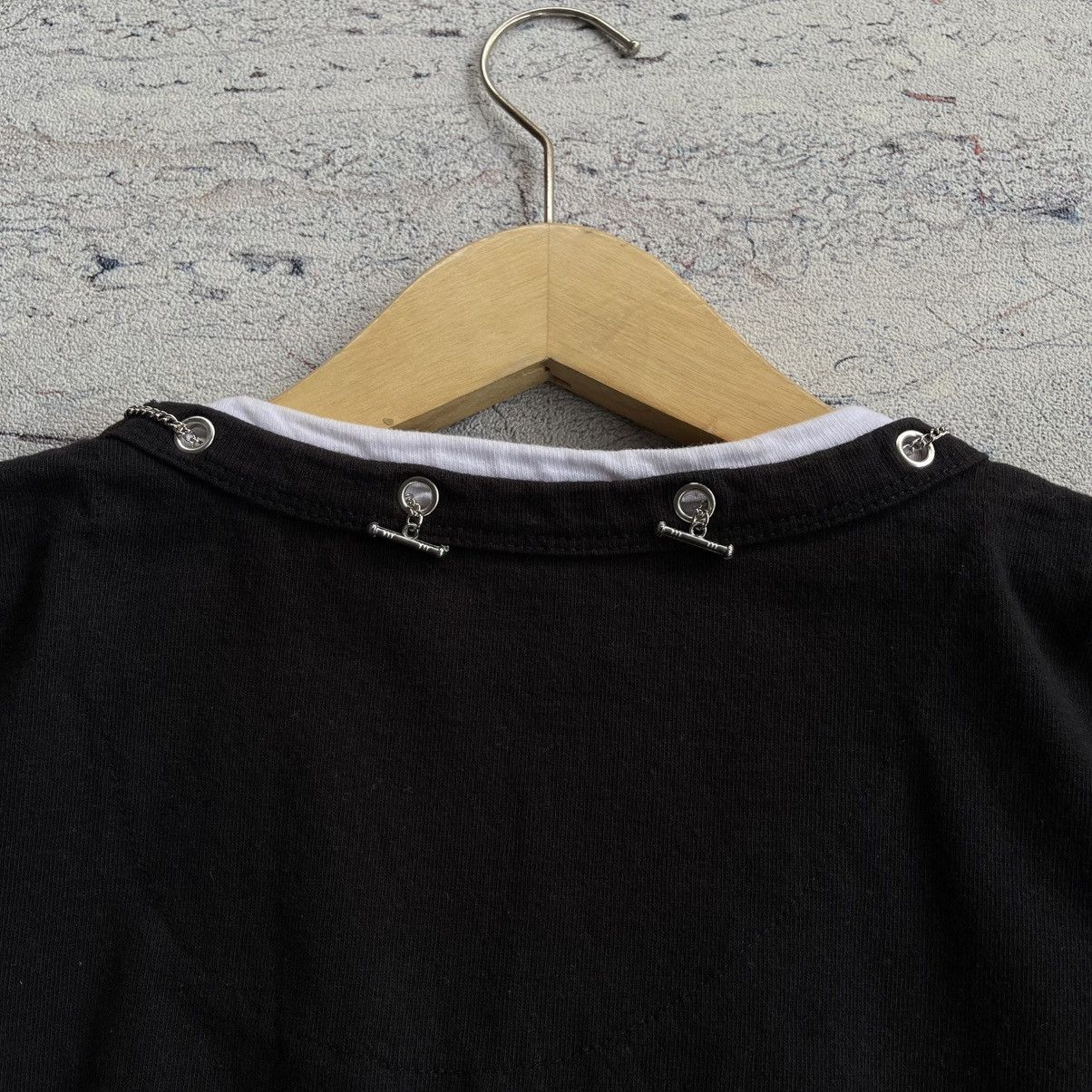 Japanese Brand Y2K collins wings cross tee “punk style” Size US L / EU 52-54 / 3 - 4 Thumbnail