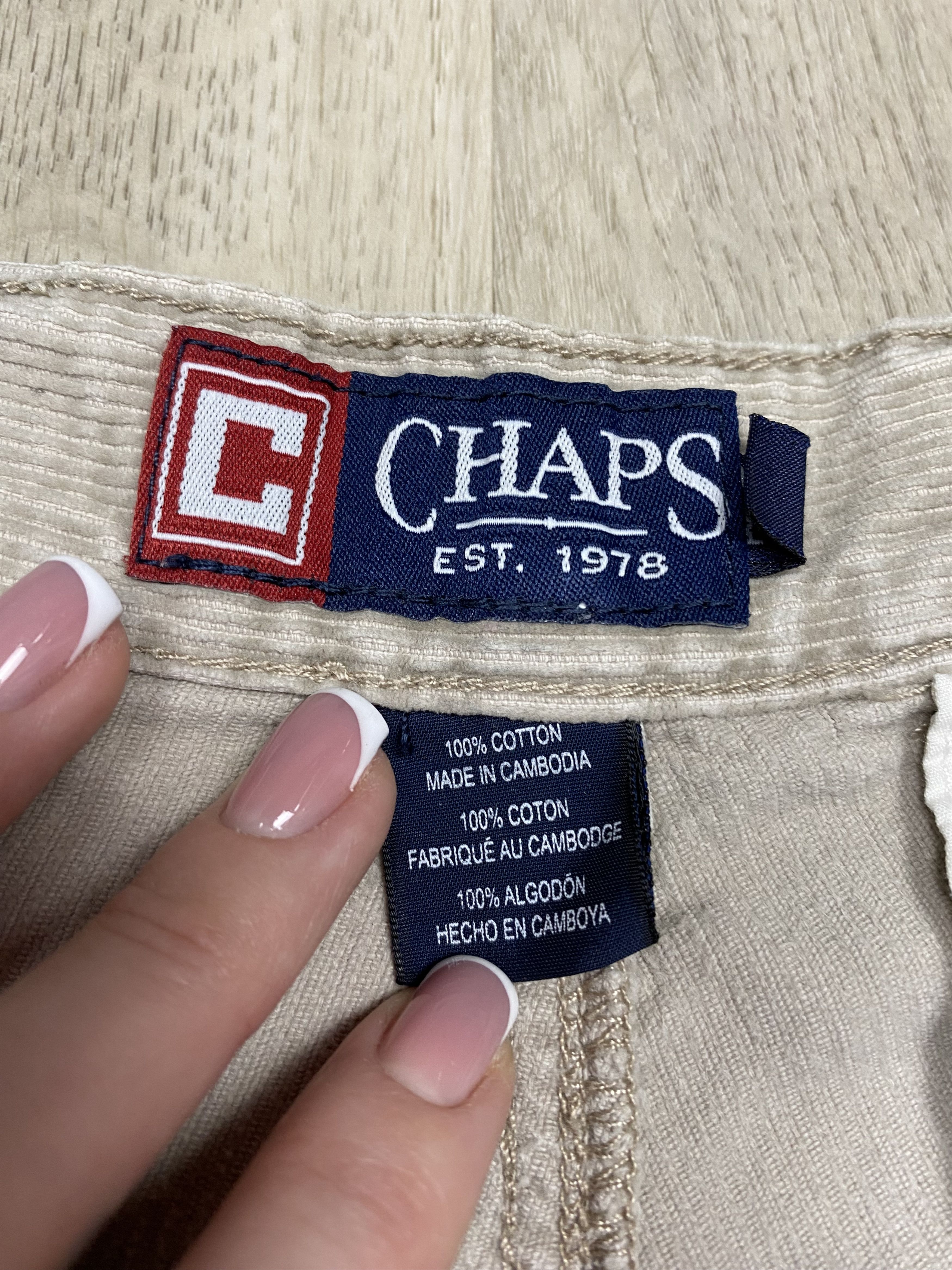 Chaps Chaps Vintage Mens Corduroy Cargo Pants Size US 32 / EU 48 - 5 Thumbnail