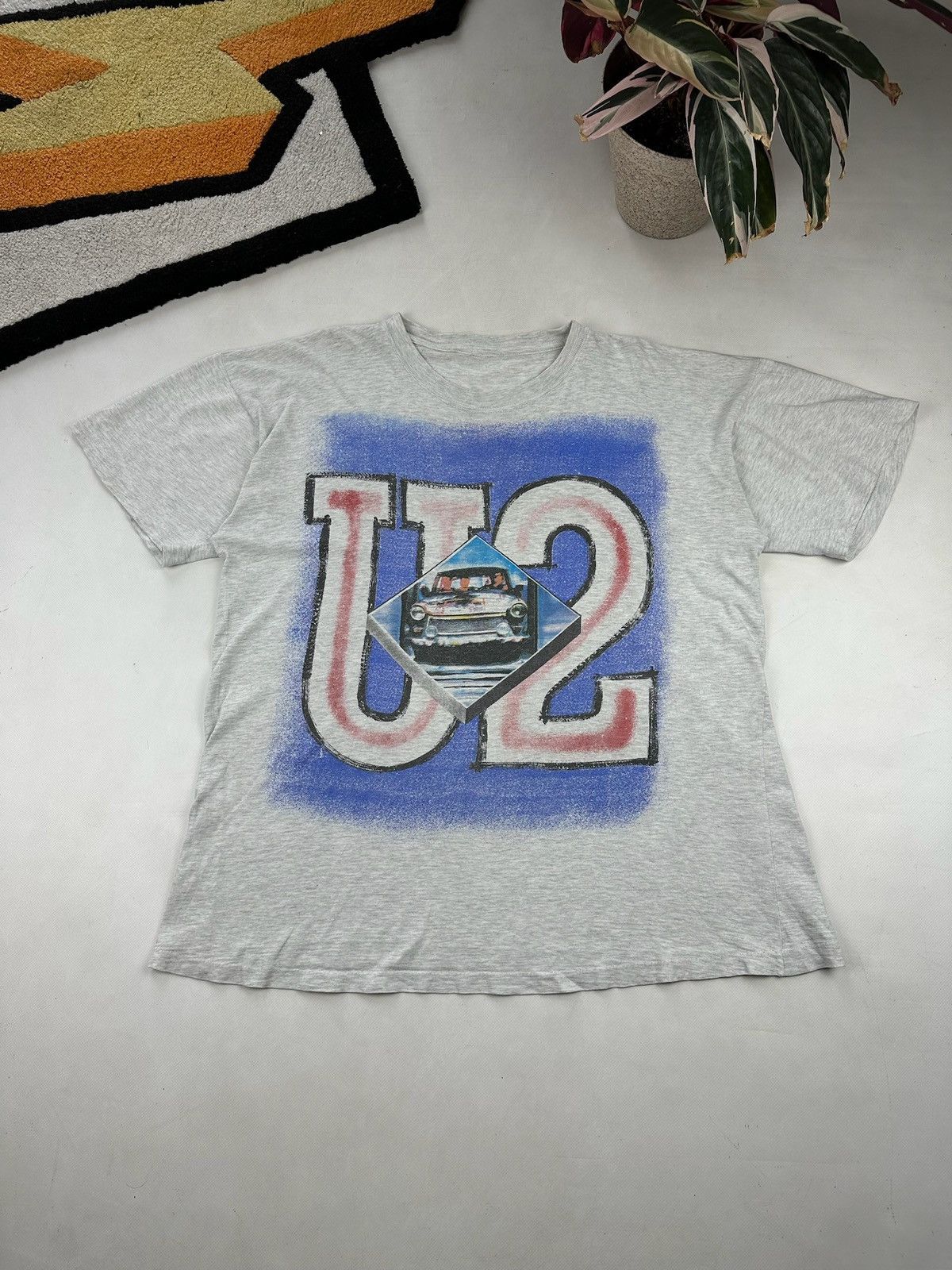 Band Tees × Vintage Vintage U2 T Shirt Tee Size US XL / EU 56 / 4 - 1 Thumbnail