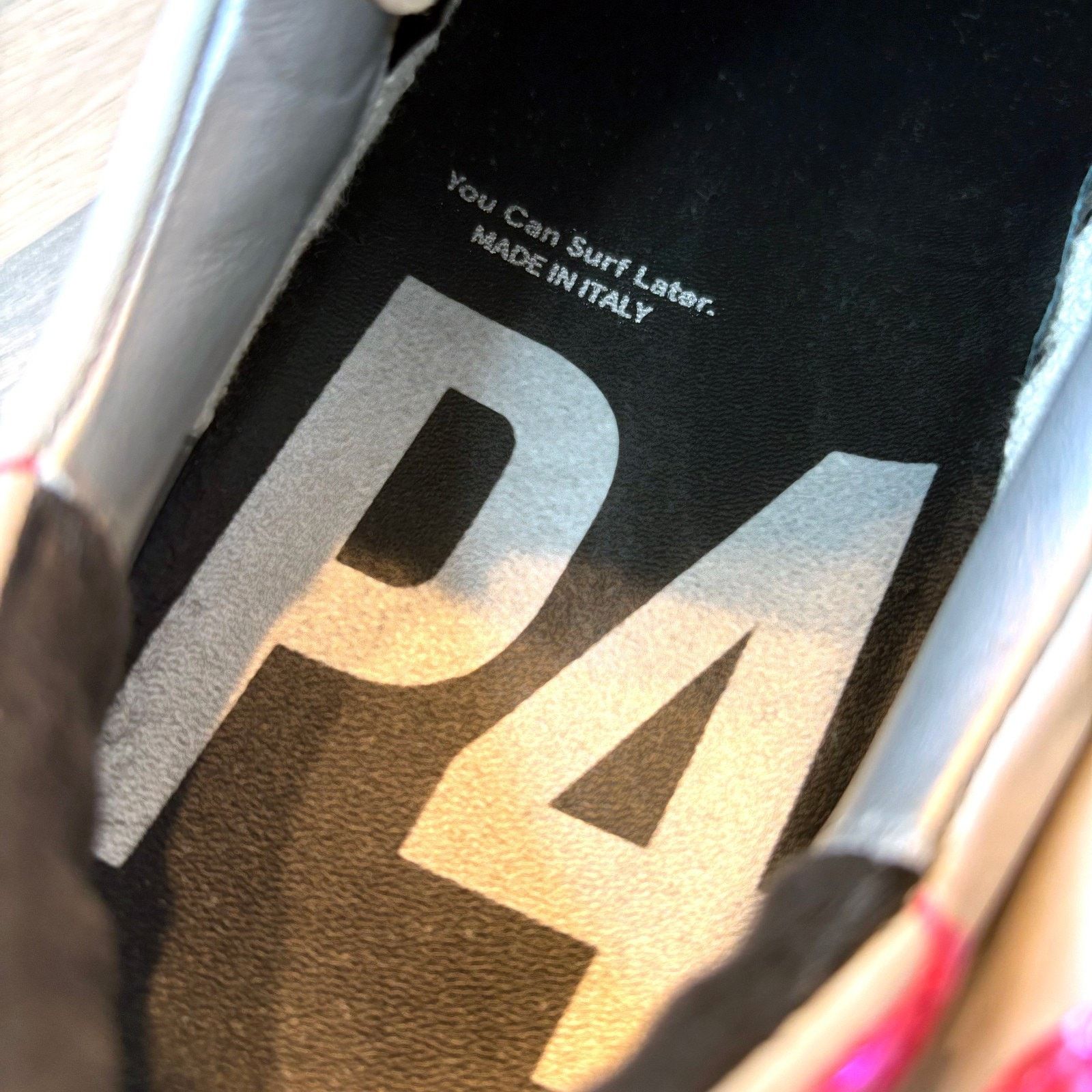 P448 P448 Jack White Leather Sneakers Animal Print Italy Size 8 Size US 8 / IT 38 - 8 Thumbnail