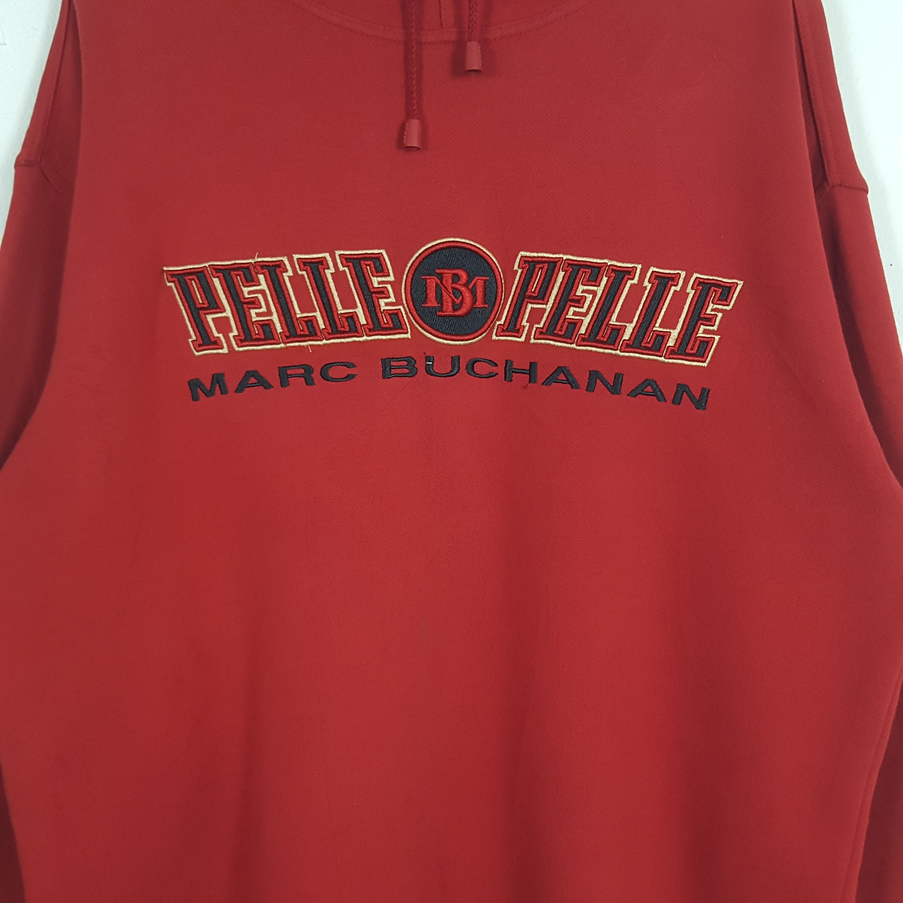 Marc Buchanan × Pelle Pelle × Vintage Vintage Pelle Pelle Marc Buchanan Street Style Hoodies Size US XL / EU 56 / 4 - 2 Thumbnail