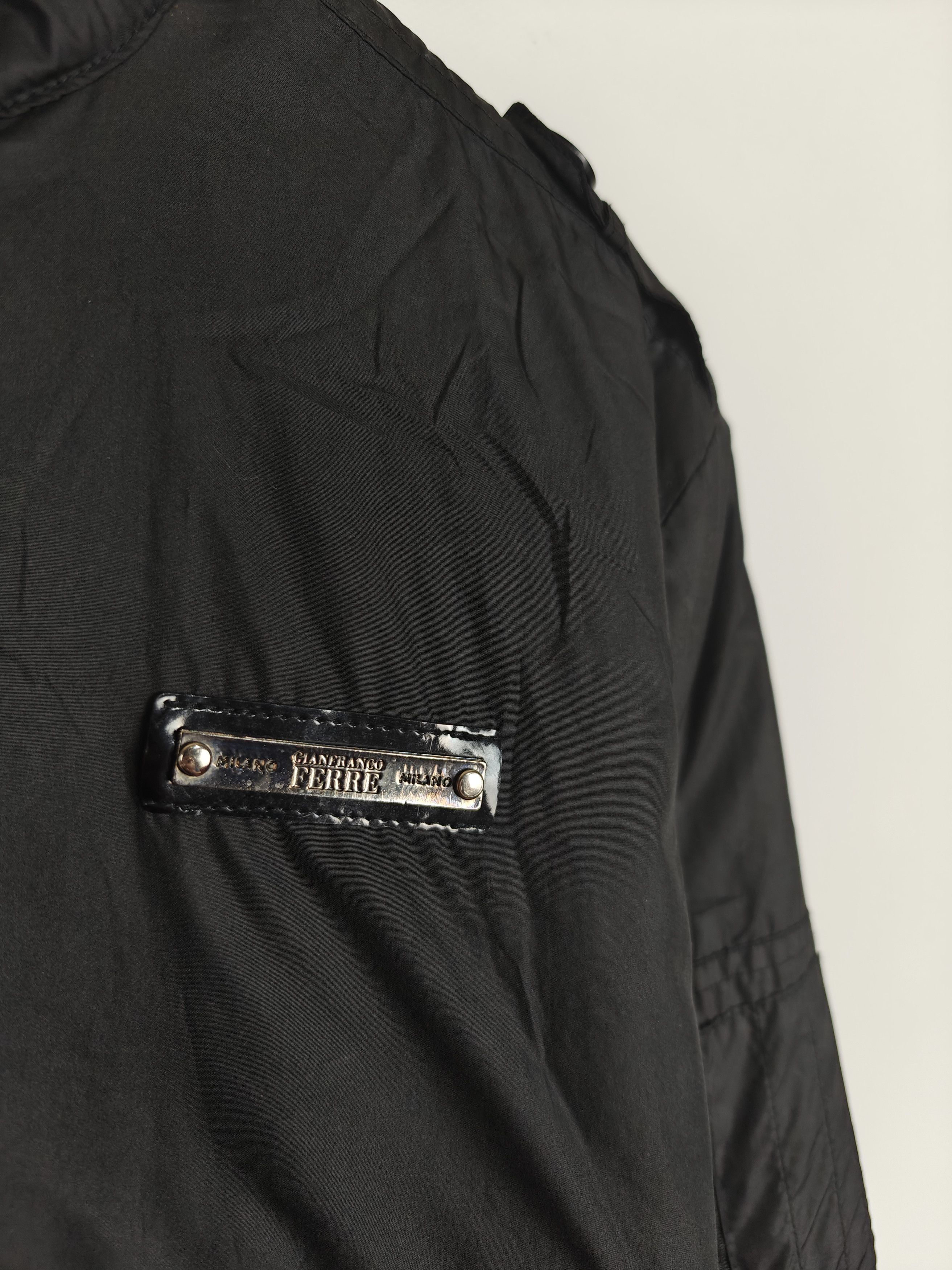 GF Ferre Gianfranco Ferre GF Jacket Zip Black Vtg size M Size US M / EU 48-50 / 2 - 4 Thumbnail