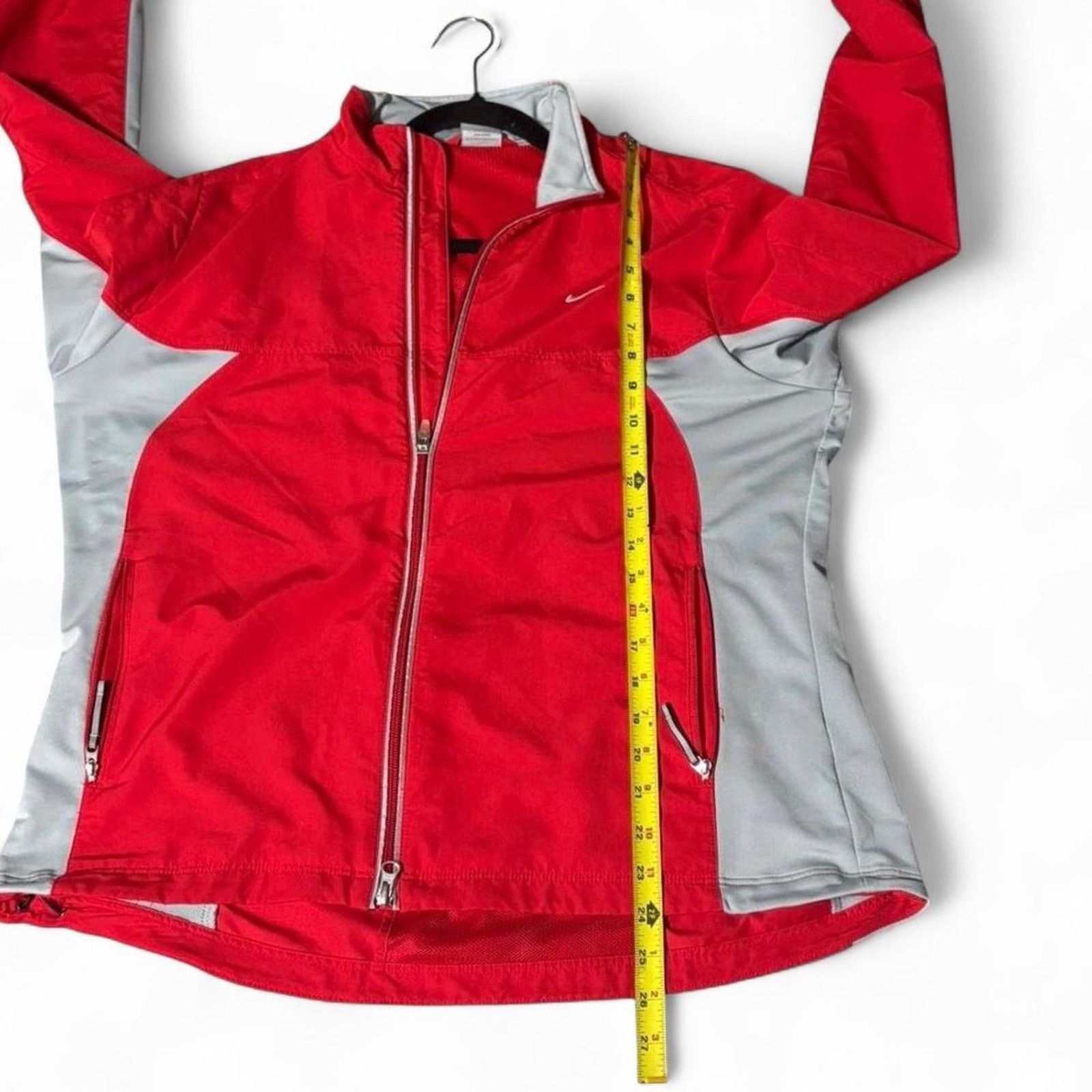 Nike Y2k 2000s red nike windbreaker jacket large women’s Size US L / EU 52-54 / 3 - 7 Thumbnail