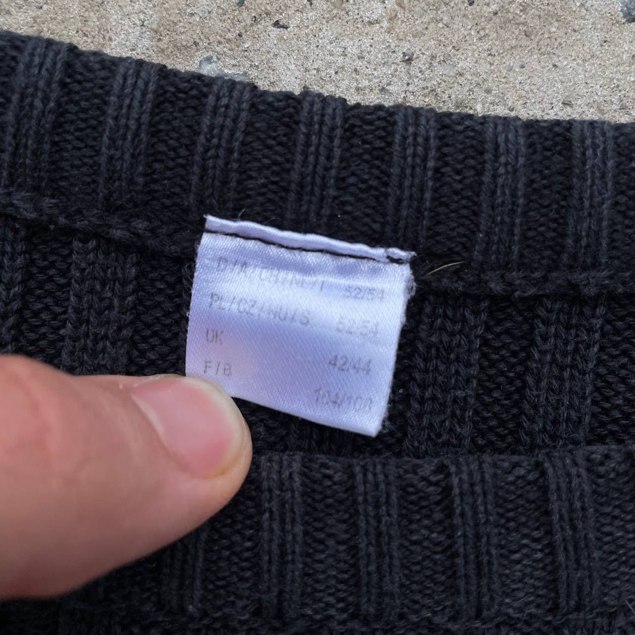 Number (N)ine Vintage Japanese Style Knit Sweater Pure Big Loog Archival Size US L / EU 52-54 / 3 - 7 Thumbnail