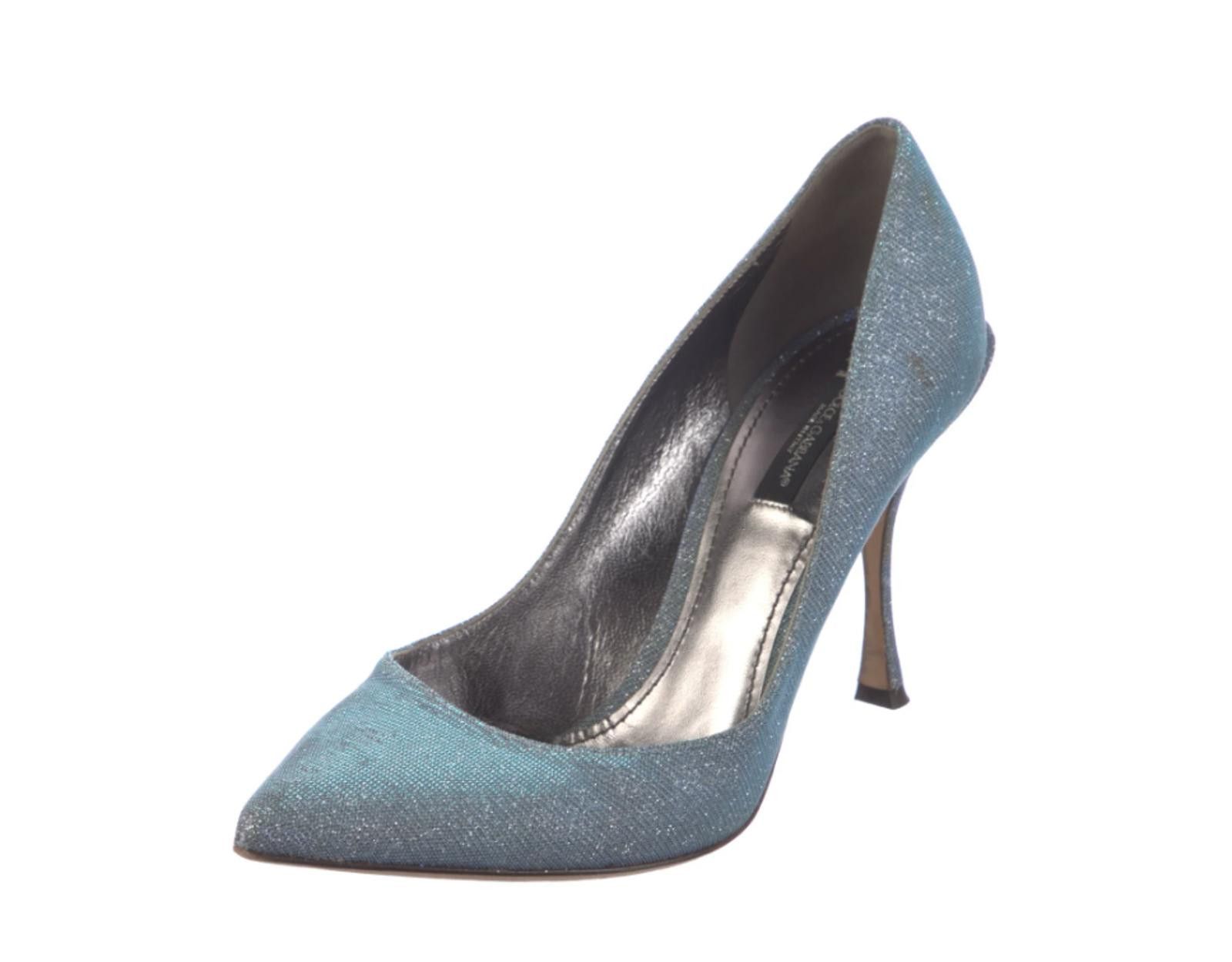 Dolce & Gabbana Dolce & Gabbana Glitter Lori 90 Accents, Sz US8.5, IT39.5 Size US 8.5 / IT 38.5 - 2 Thumbnail