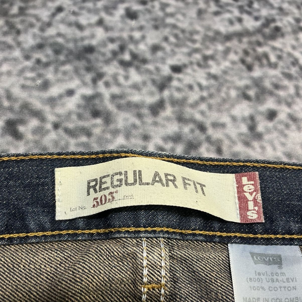 Levi's Vintage Levi's 505 Regular Fit Grunge Skater Jeans 2000s Size US 40 / EU 56 - 7 Thumbnail