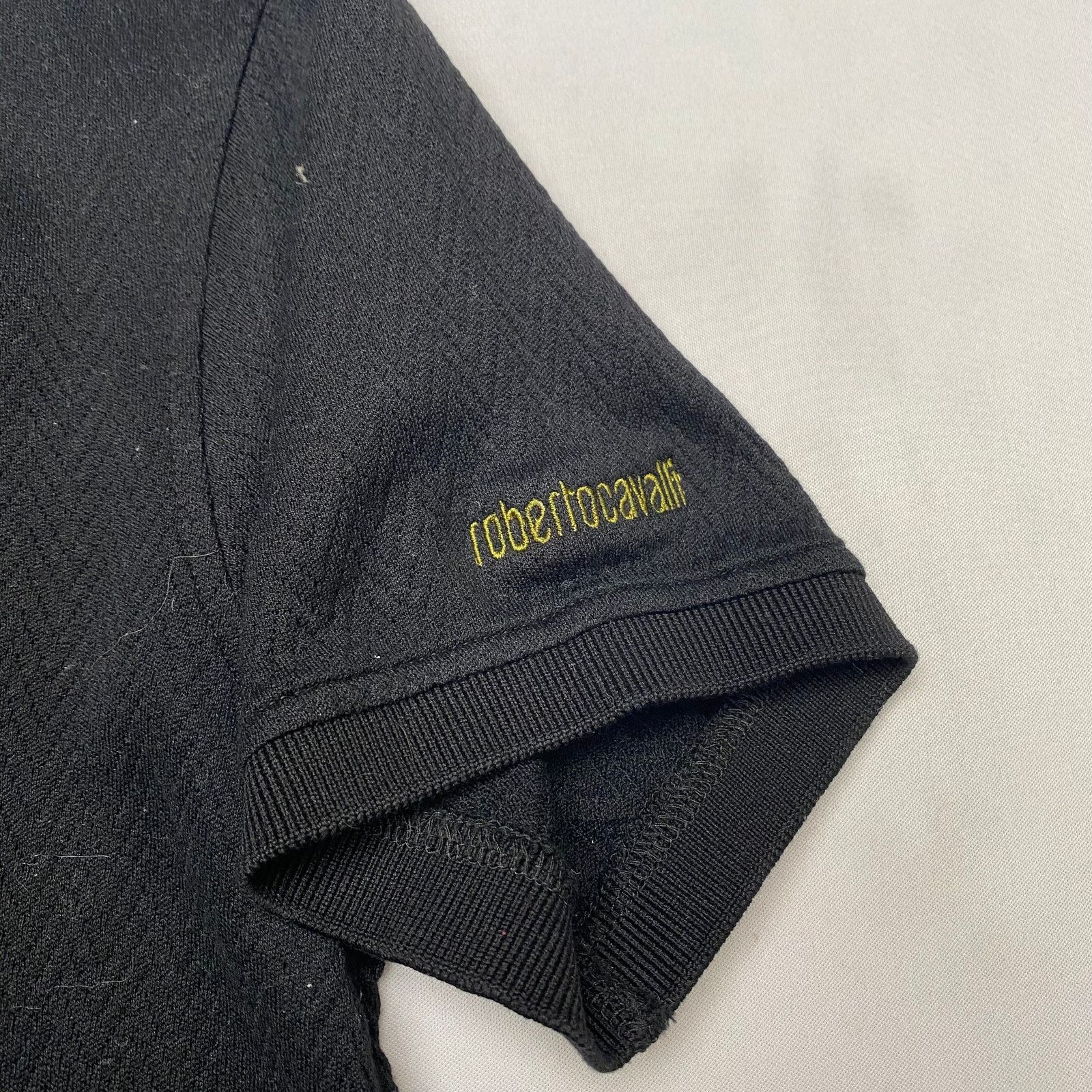 Roberto Cavalli Roberto Cavalli Embroidered Polo Shirt Men's Small Luxury Size US S / EU 44-46 / 1 - 4 Thumbnail