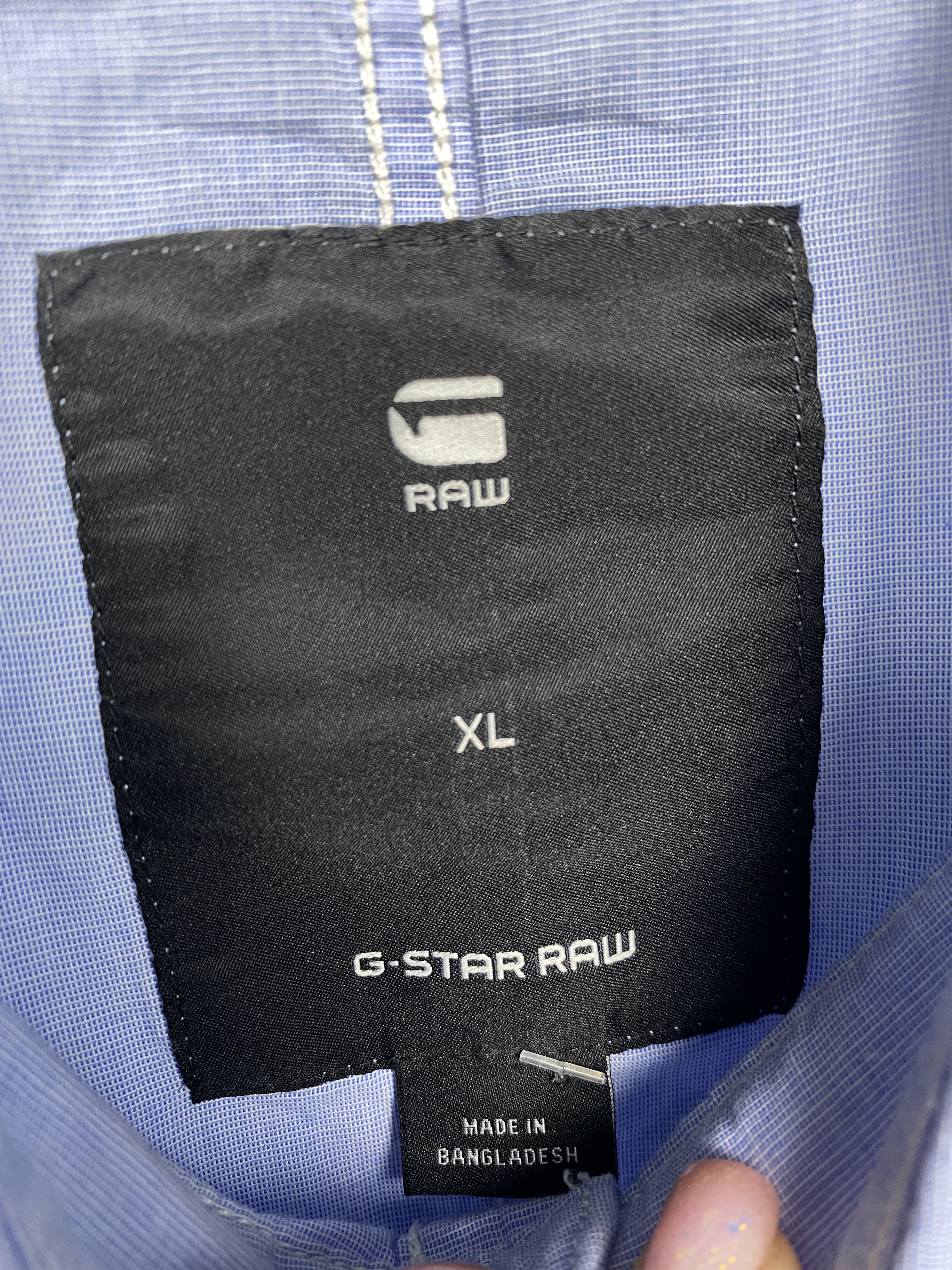 G-Star G Star Raw Vintage Mens Landoh Long Sleeve Shirt Size US XL / EU 56 / 4 - 4 Thumbnail