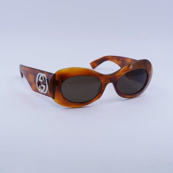 Gucci 🕶️ New Gucci GG1696S 002 Havana Sunglasses Size ONE SIZE - 1 Thumbnail