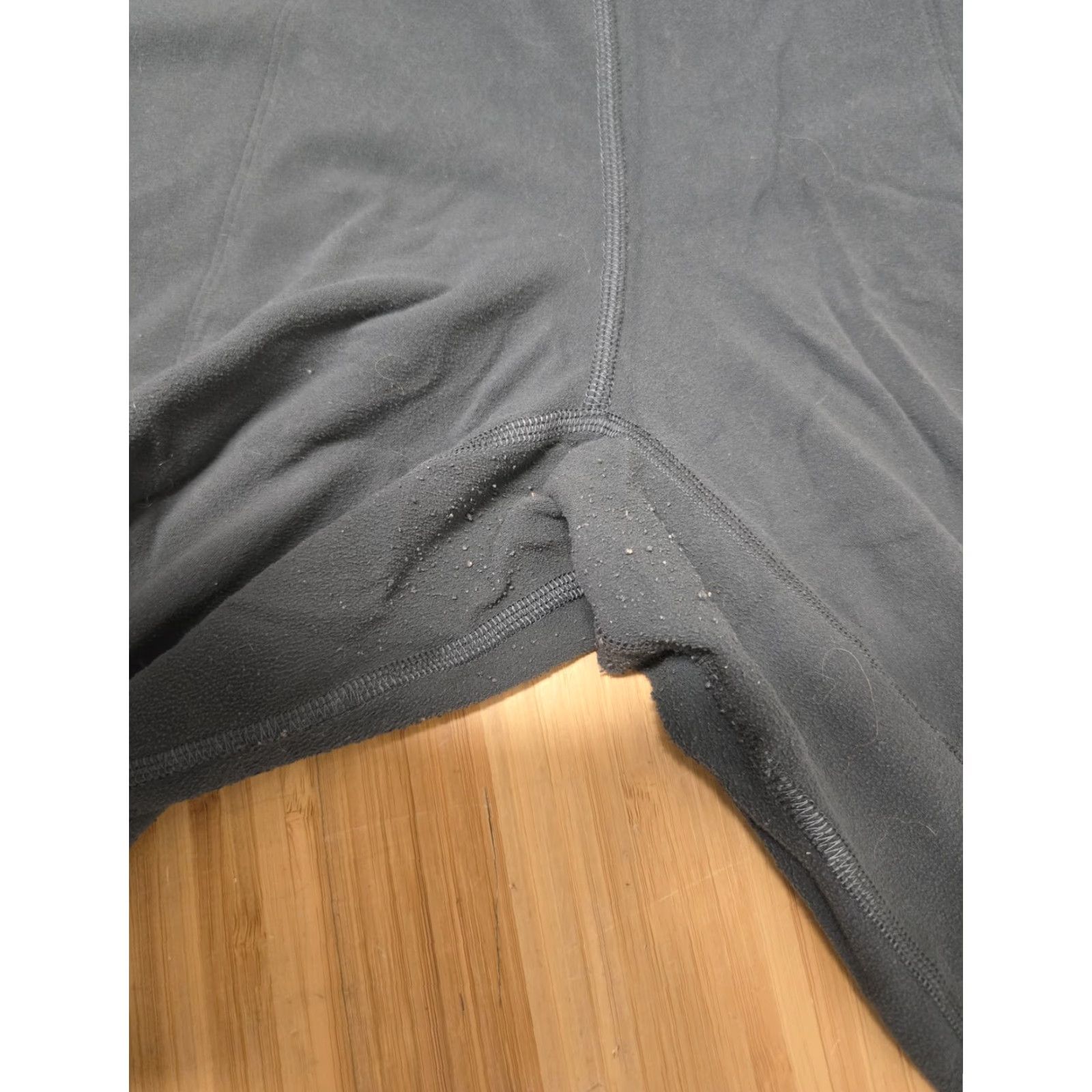 Lululemon Lululemon Pants Womens 12 Black Jogger Cuffed Ankle Pockets Logo Athleisure Size 34" / US 12 / IT 48 - 2 Thumbnail