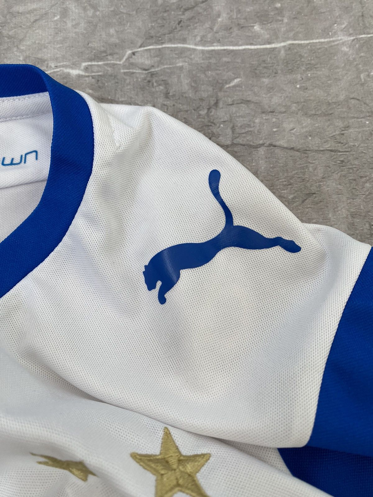 Puma Adidas 2011/2012 Grasshoppers Zurich Home Soccer Jersey Size US L / EU 52-54 / 3 - 10 Thumbnail